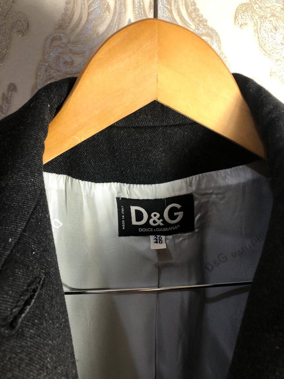 Dolce & Gabbana × Vintage VERY RARE DOLCE & GABBANA WOOL COATS LUXURY ITALIAN DESIGNER Size S / US 4 / IT 40 - 5 Thumbnail