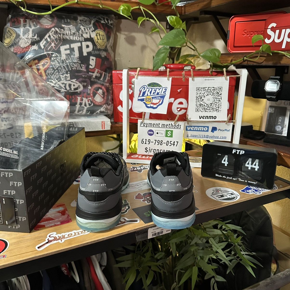 DC × Fuck The Population Ftp DC Tribeka Black Ds size 11m Size US 11 / EU 44 - 3 Thumbnail