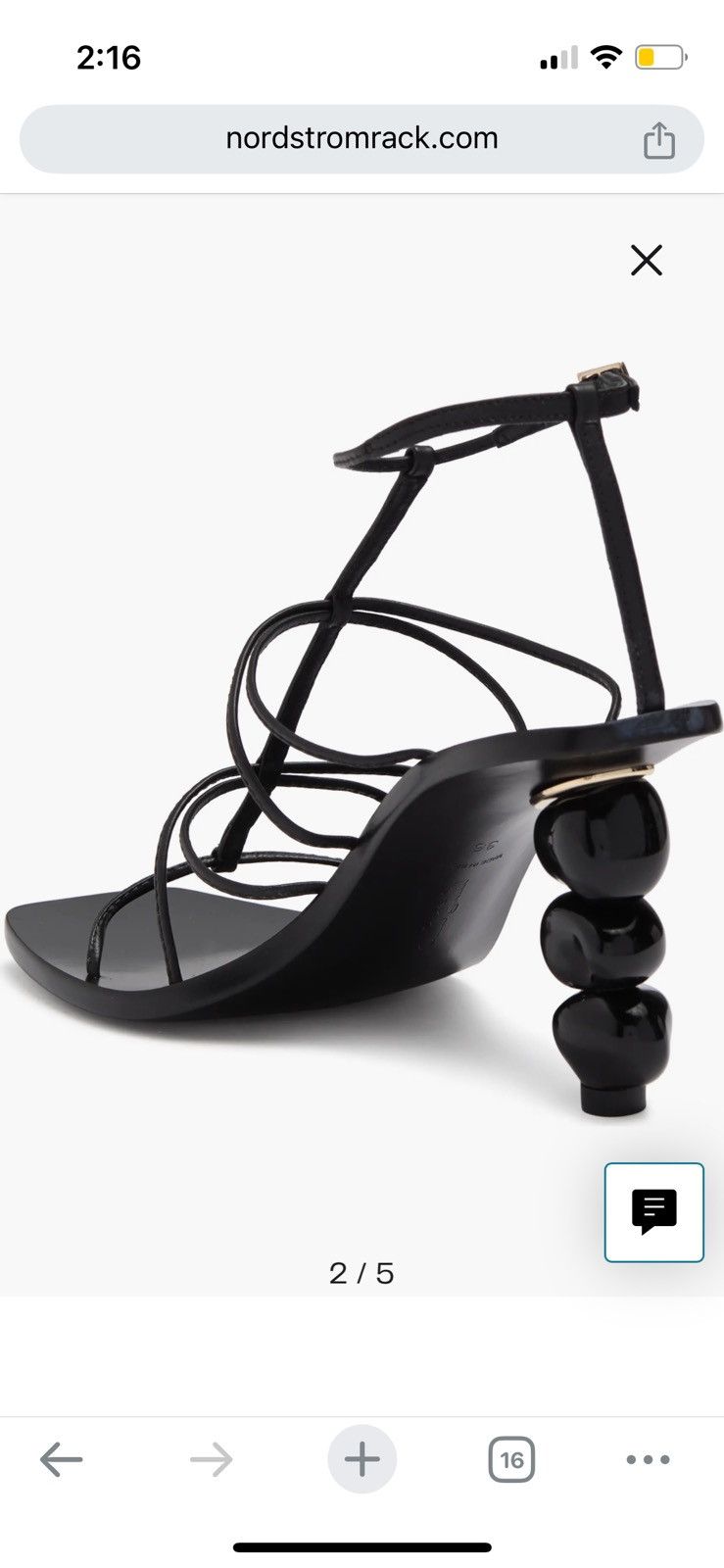 Cult Gaia Cult Gaia Pertra Sandal, Sand Color Size US 8 / IT 38 - 6 Thumbnail