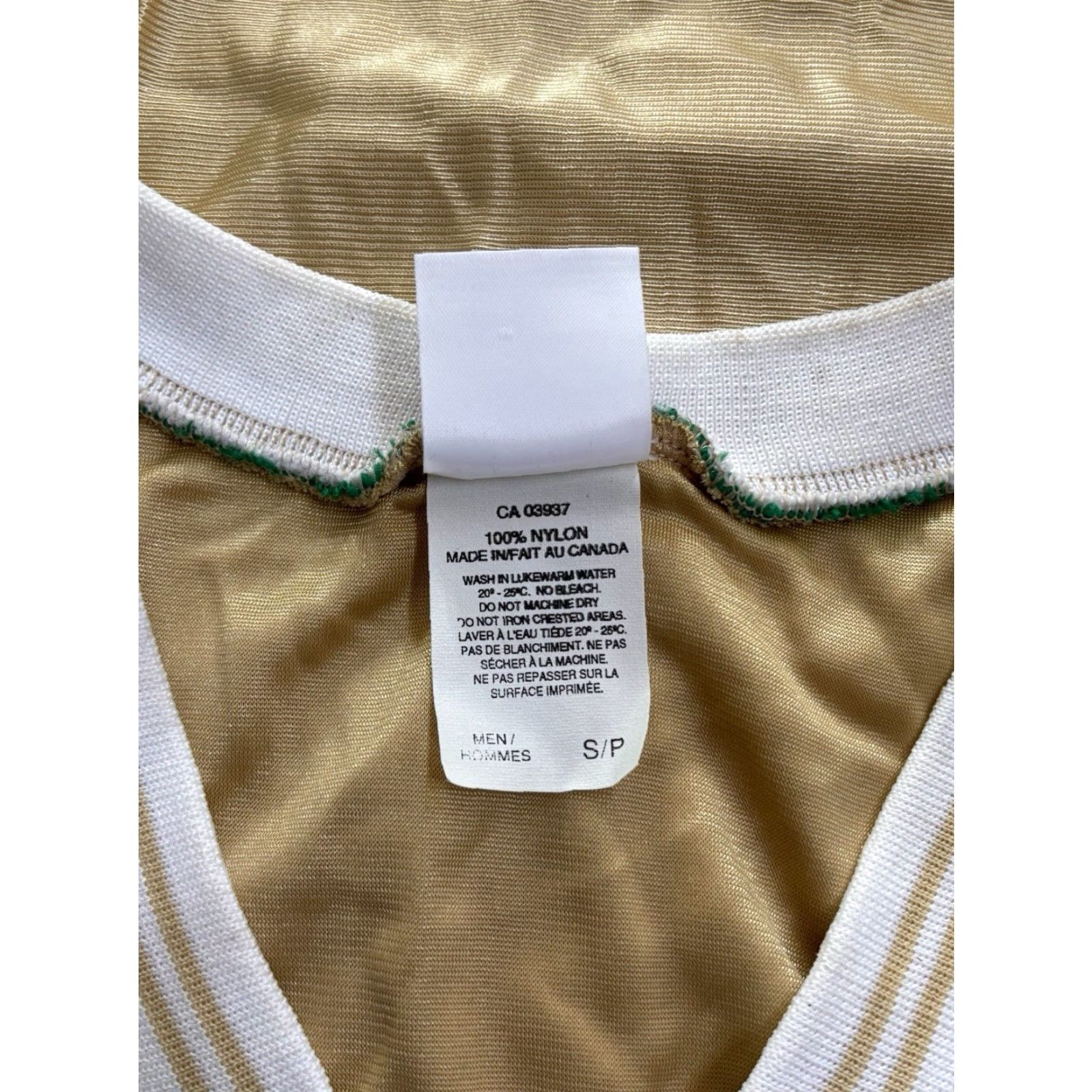 Vintage VINTAGE Saxon Dazzle Basketball Jersey Mens Small NWOT 90s Made in Canada Size US S / EU 44-46 / 1 - 4 Thumbnail
