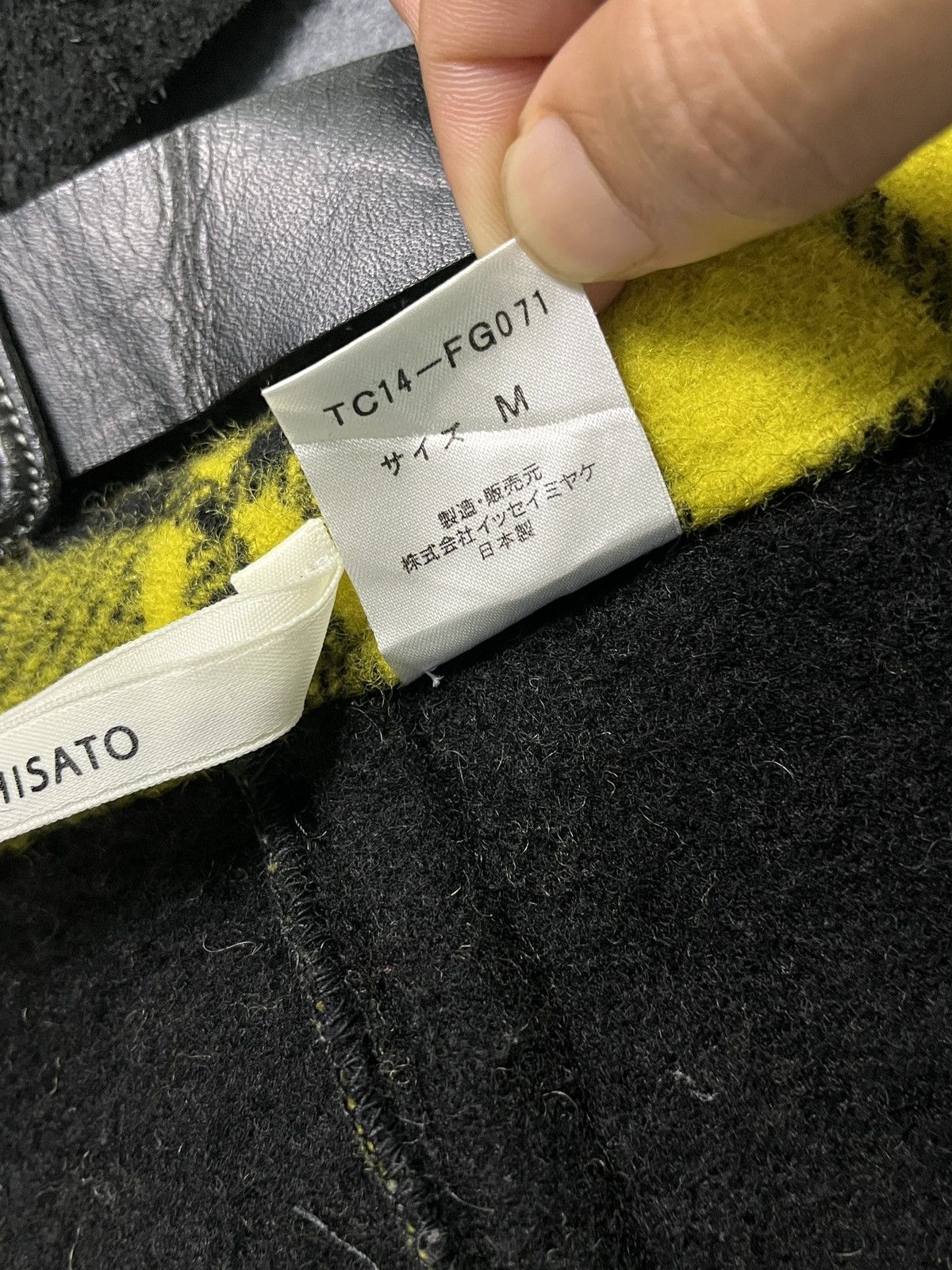 Issey Miyake Tsumori Chisato Tartan Wool Wrap Skirt Leather Suspender Size 30" / US 8 / IT 44 - 16 Thumbnail