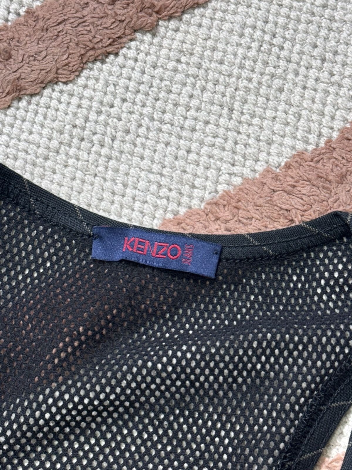 Kenzo VINTAGE KENZO 2000s MESH TANK TOP Size S / US 4 / IT 40 - 6 Thumbnail