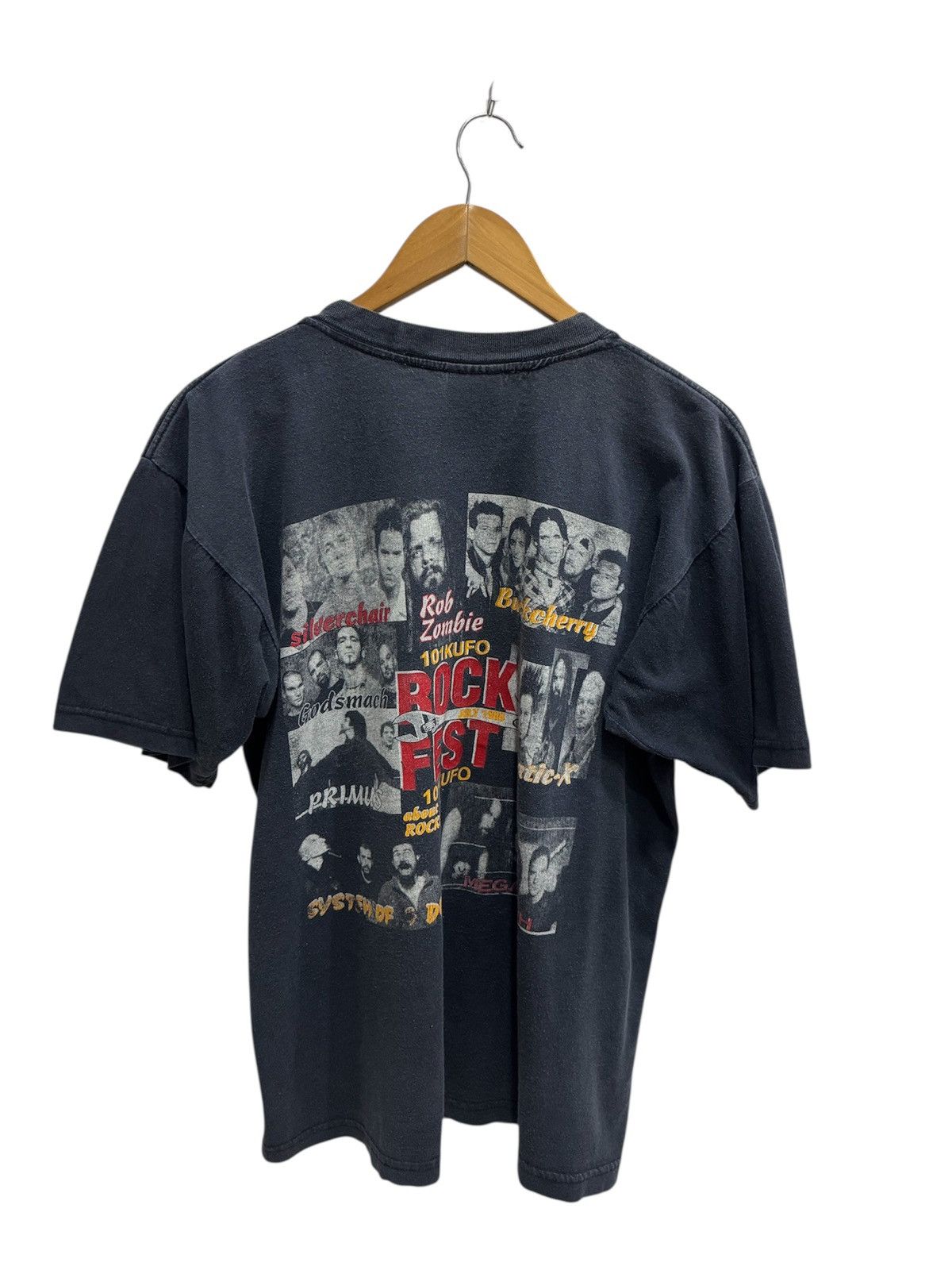Band Tees × Vintage Vintage 90’s Rock Fest 101 Kufo Size US XL / EU 56 / 4 - 2 Thumbnail