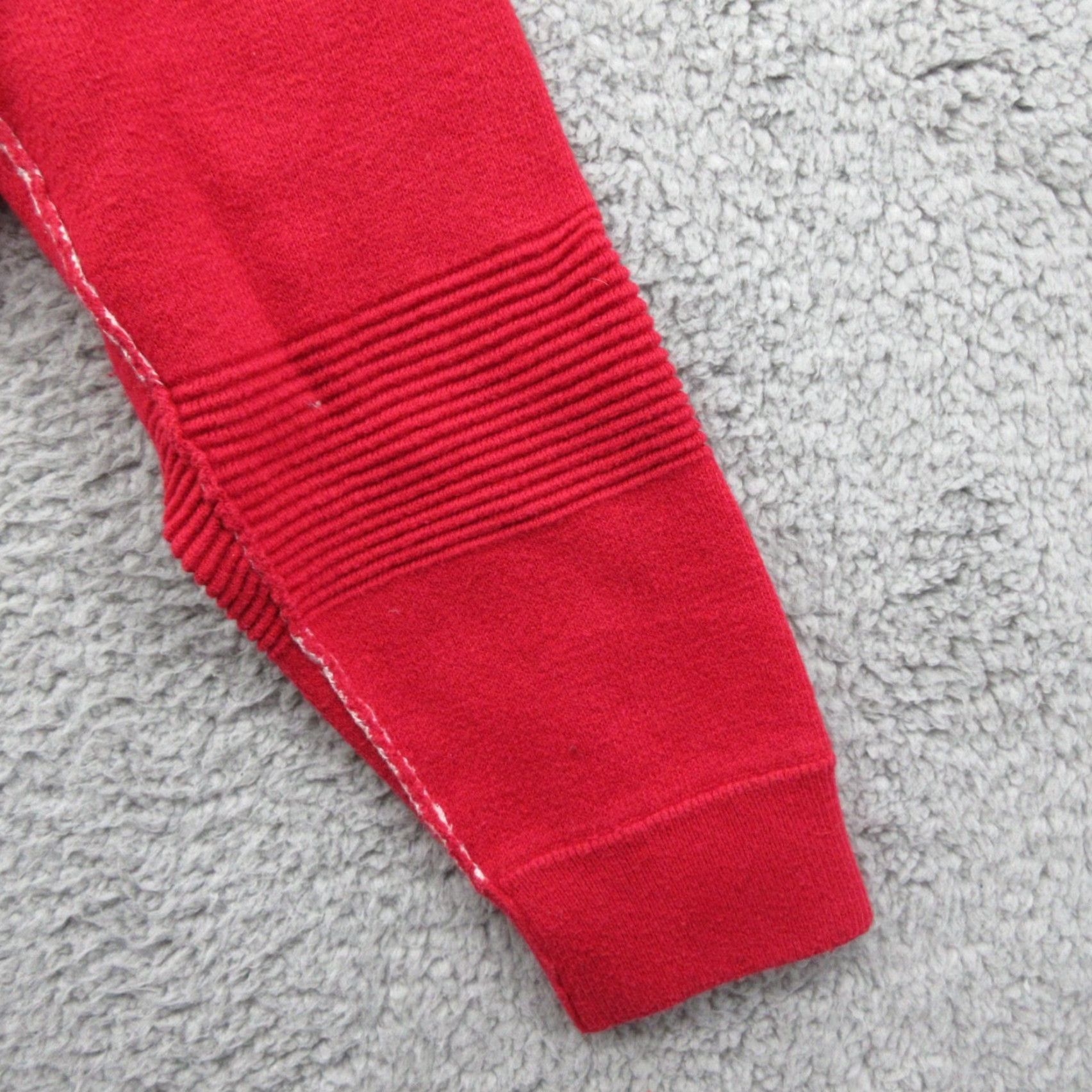 Vintage Silence + Noise Cropped 1/4 Zip Pullover Sweater Womens S Red Cozy Size S / US 4 / IT 40 - 5 Thumbnail