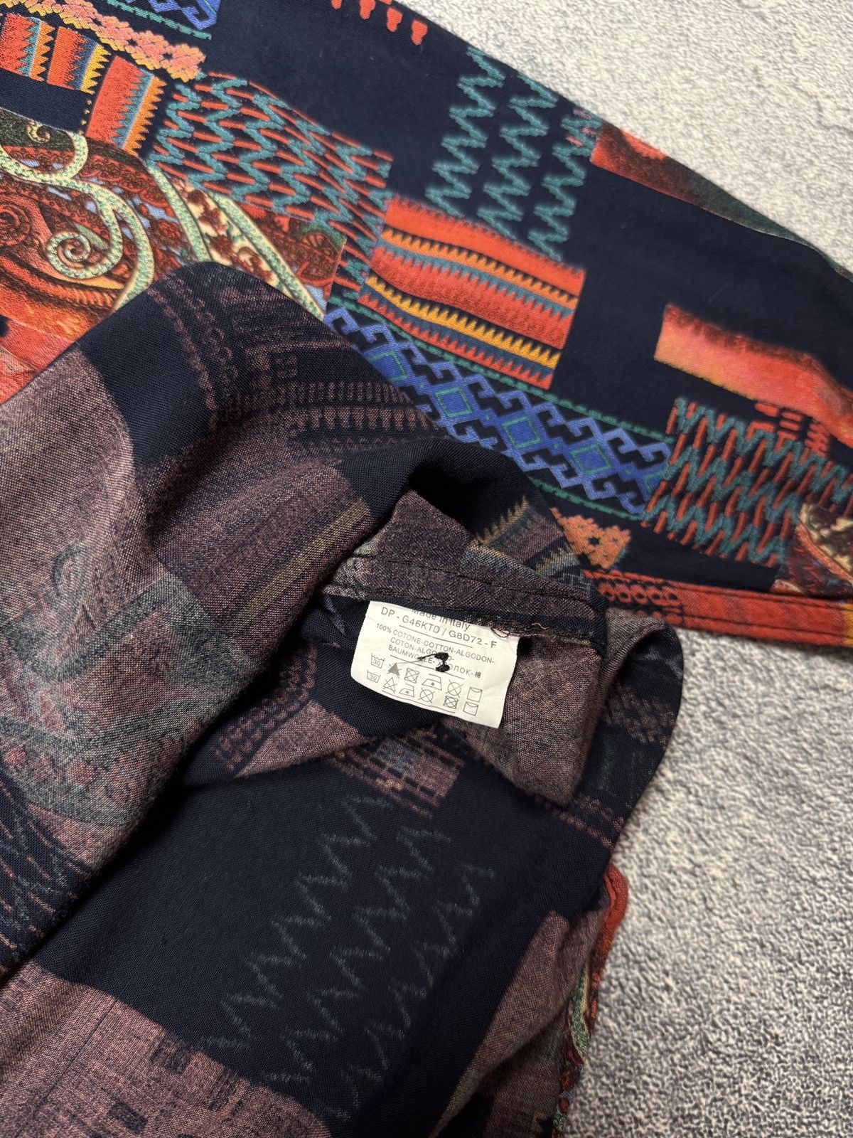 Dolce & Gabbana Dolce & Gabbana Royal Print Multicolor Shirt Size US M / EU 48-50 / 2 - 8 Thumbnail