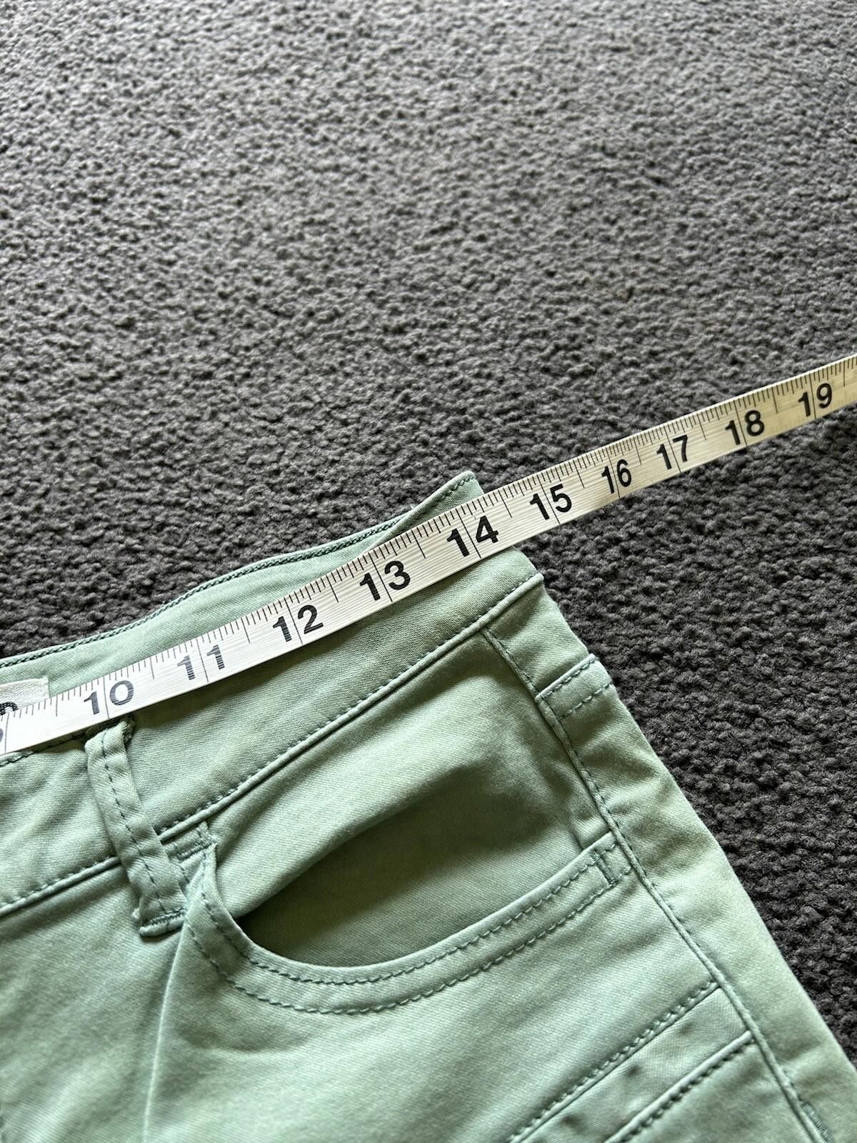 Country Road Country Road Skinny Crop Jeans Green Denim Mid Rise - Sz 9 Size 25" / US 0 / IT 36 - 4 Thumbnail