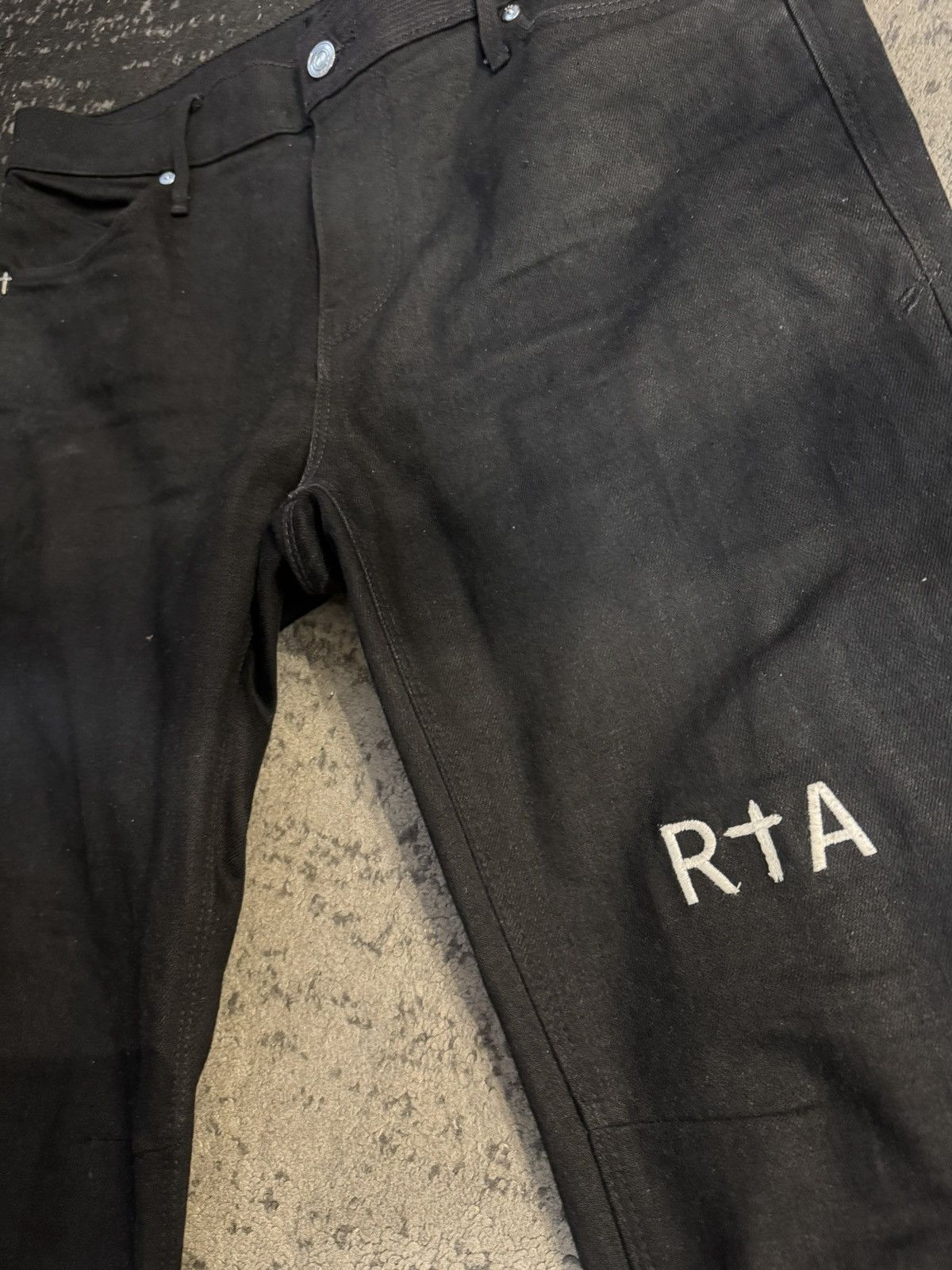 Rta RTA black clayton denim Size US 33 - 2 Thumbnail