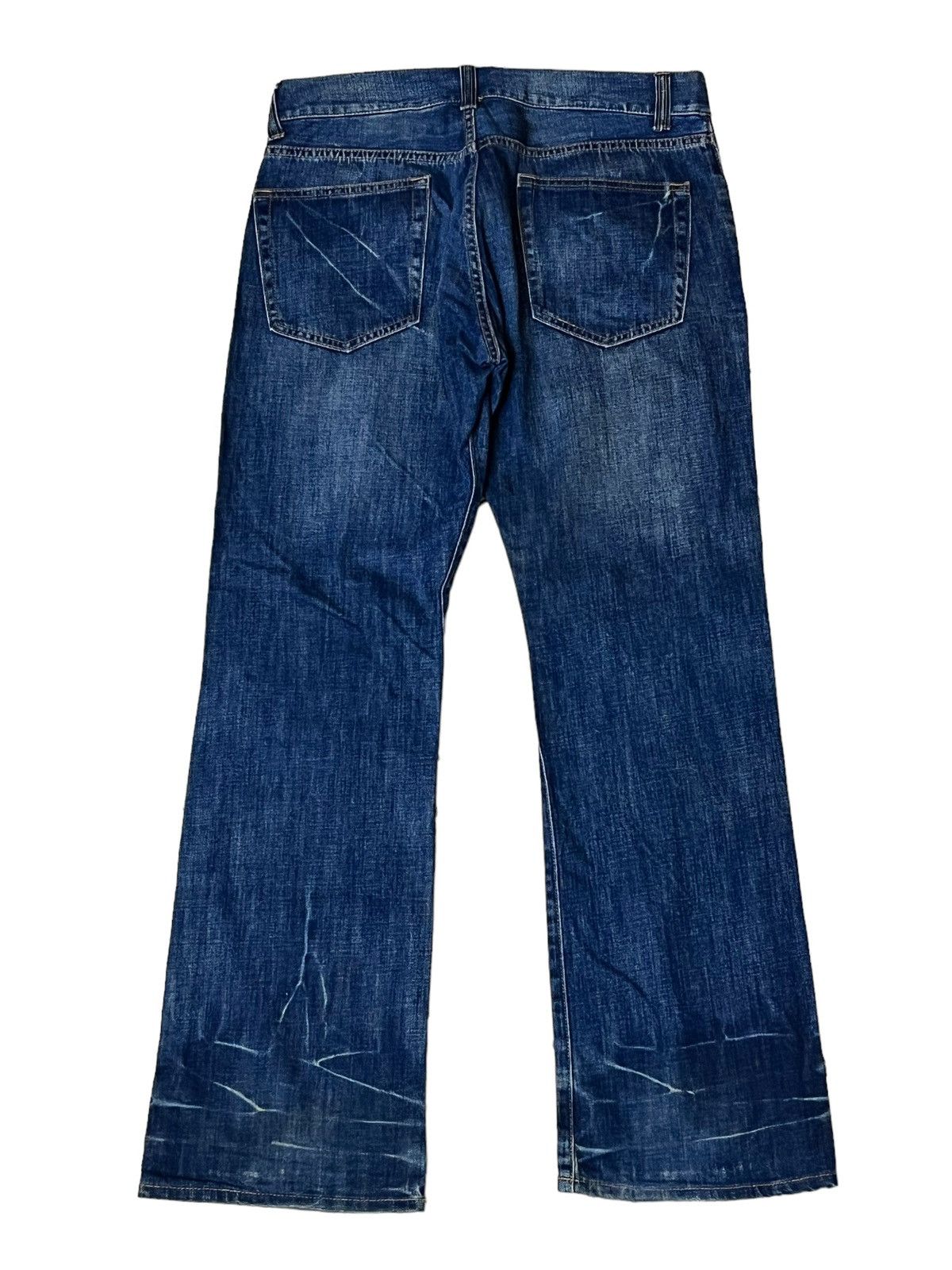 Japanese Brand JAPANESE JEAN FUNNY DEVIL SKULL,CUTE&GLAMOUROUS FLARED JEANS Size US 34 / EU 50 - 2 Thumbnail