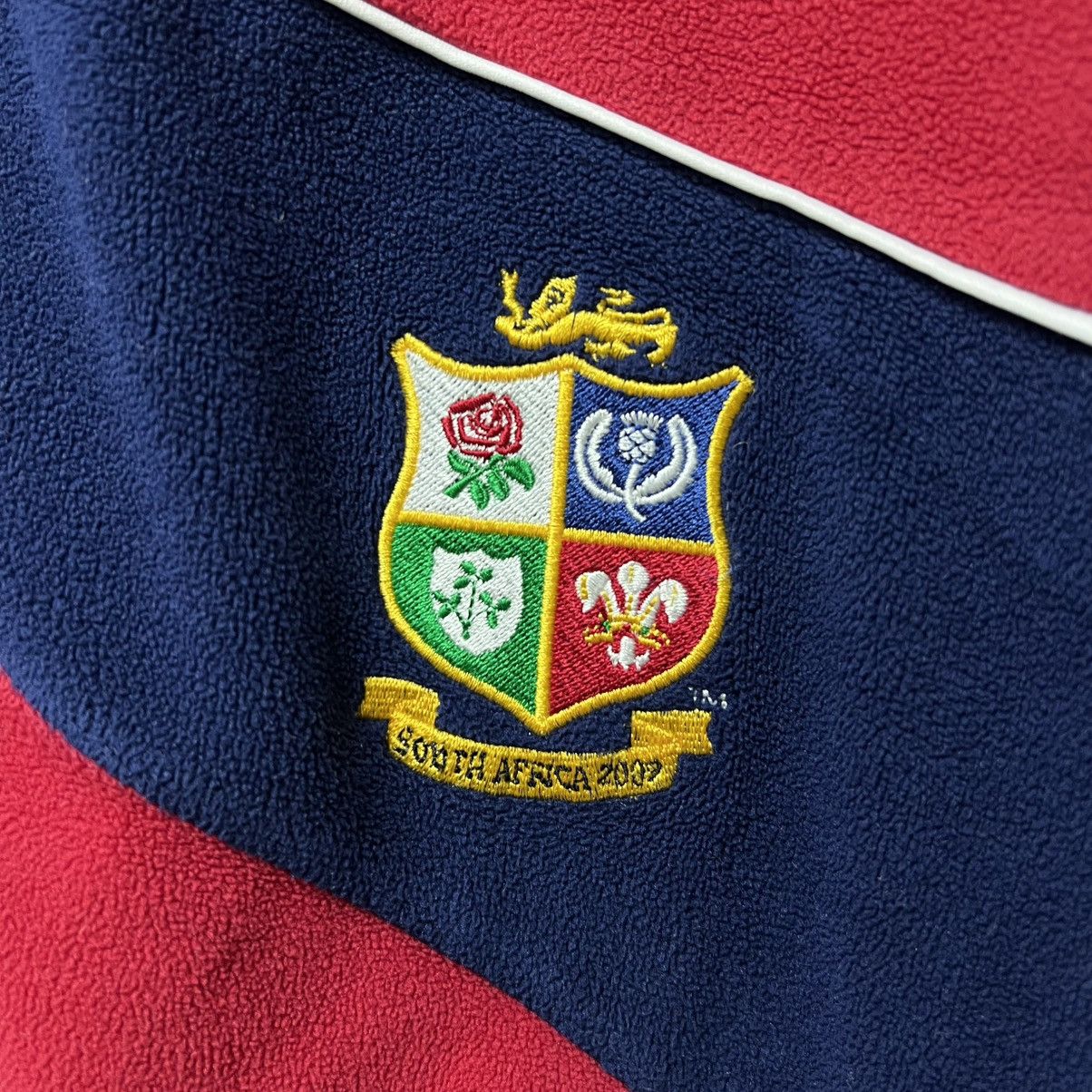 Adidas × Vintage Adidas British Irish Lions Training Fleece Jacket Rugby Zip Size US L / EU 52-54 / 3 - 7 Thumbnail