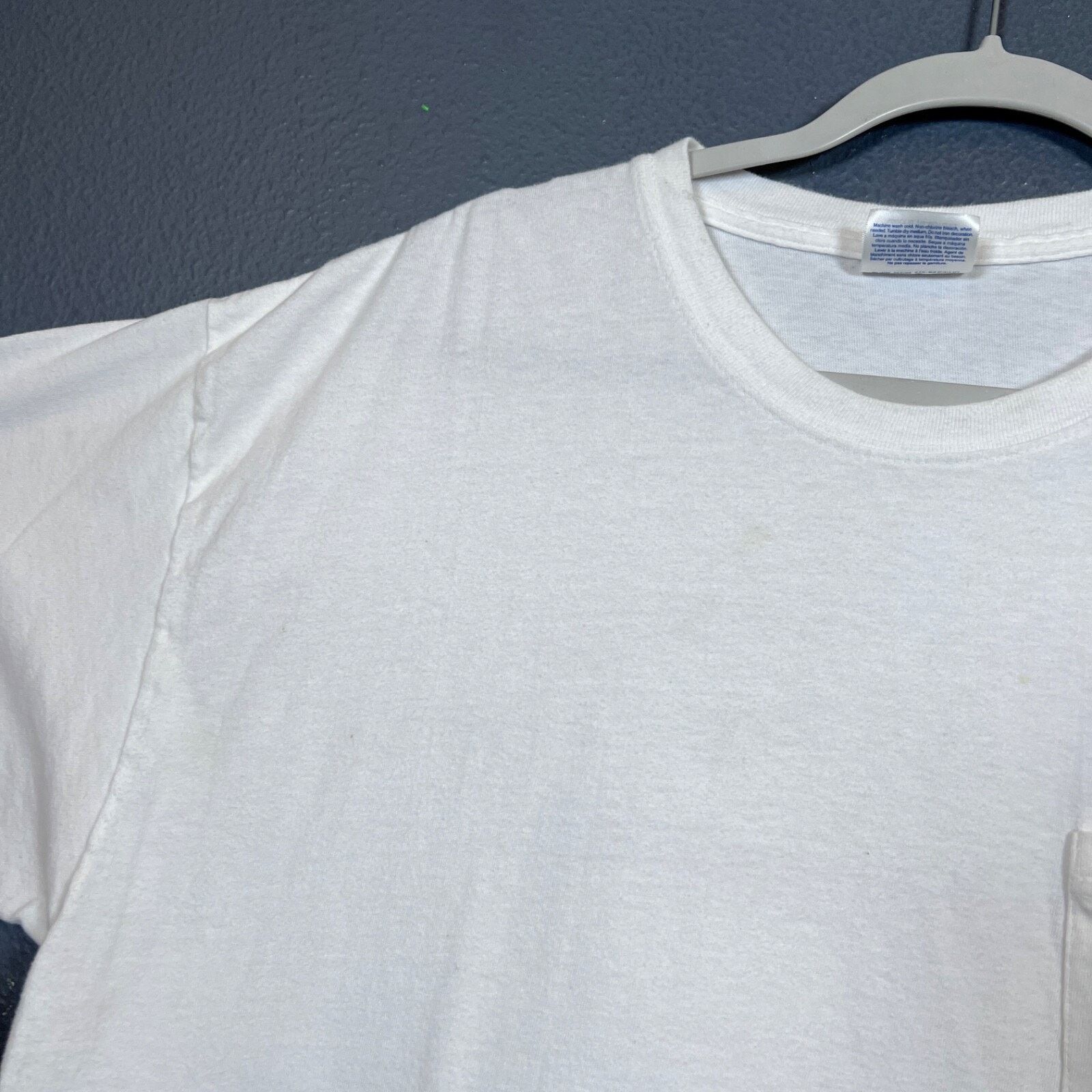 Hanes Hanes XL White t-shirt STEELY FLATS BARDER WIRE C? Vintage Size US XL / EU 56 / 4 - 11 Thumbnail