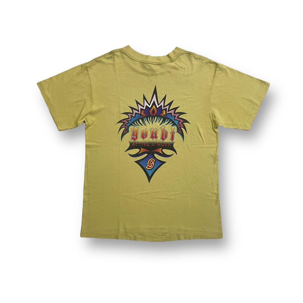 Mambo 💥Vintage 90’s Single Dingle Goubi Skateboarding TShirt Rare💥 Size US L / EU 52-54 / 3 - 1 Thumbnail