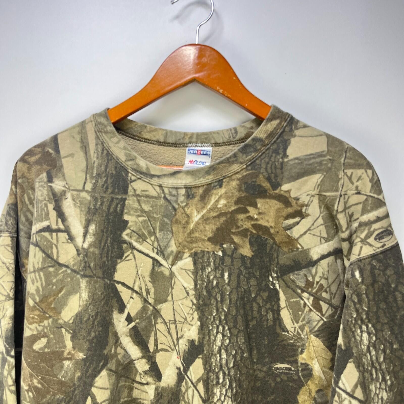 Jerzees Vintage 90s Jerzees Realtree Camo Crewneck Sweatshirt XL Size US XL / EU 56 / 4 - 2 Thumbnail