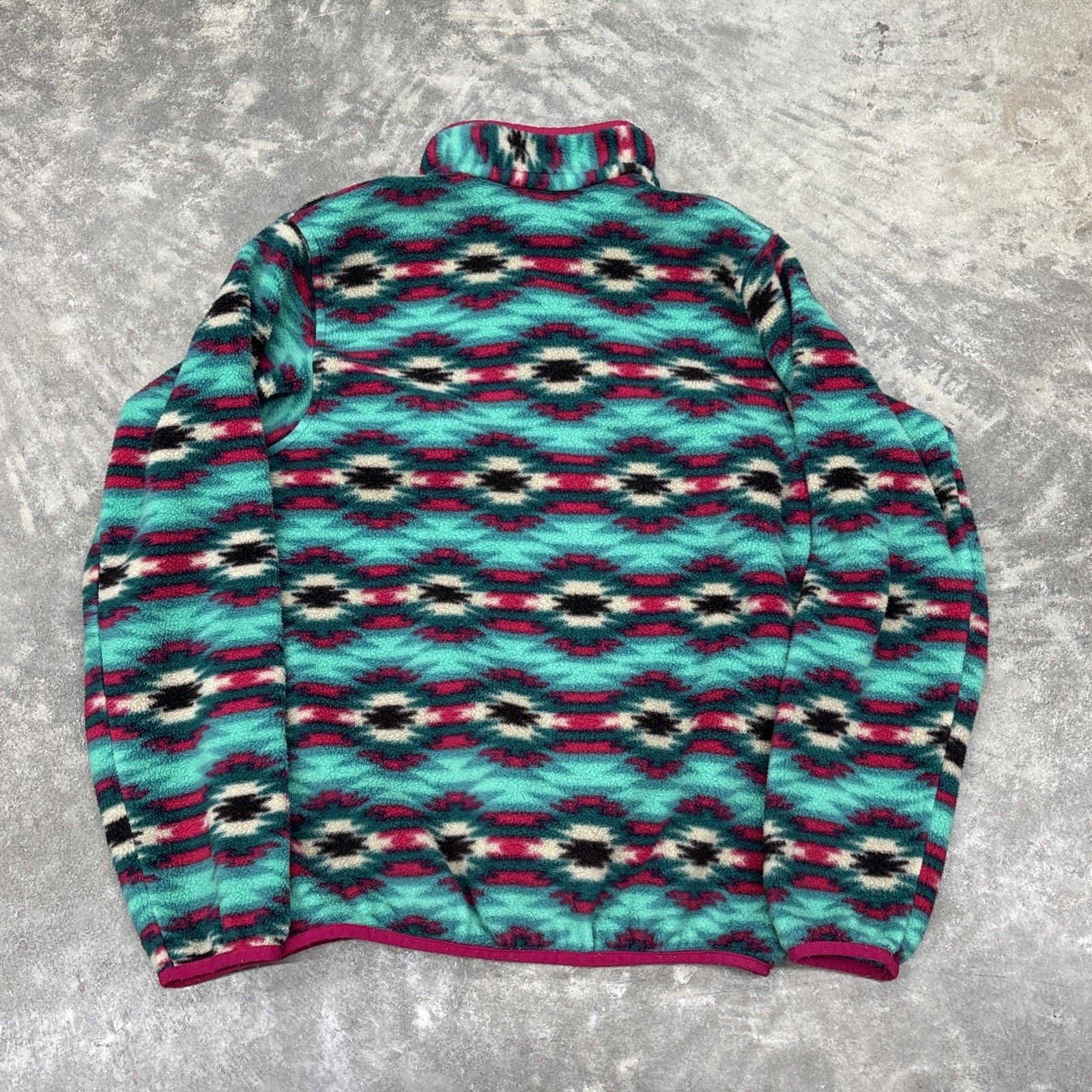 Patagonia Patagonia Sweater Womens Small Synchilla Beryl Green Size S / US 4 / IT 40 - 3 Thumbnail