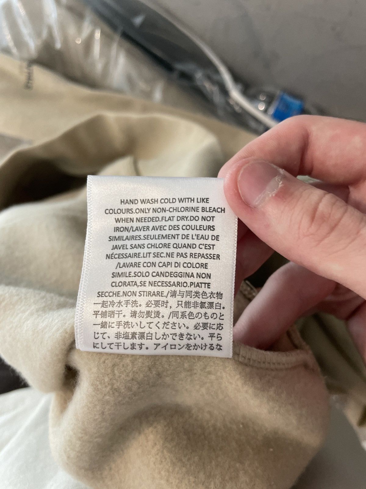Essentials × Fear of God Fear of God Essentials Linen Hoodie XXL Size US XXL / EU 58 / 5 - 6 Thumbnail