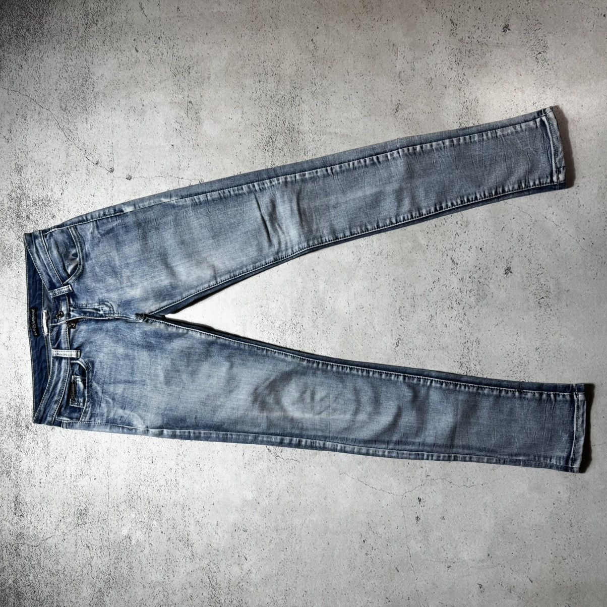 Dolce & Gabbana luxury dolce gabbana faded jeans with big logo rare Size 27" / US 4 / IT 40 - 8 Thumbnail
