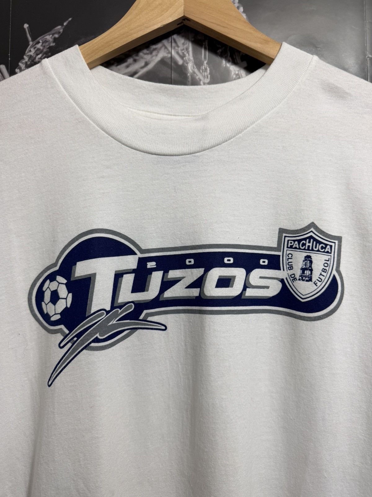 Mexicana PACHUCA TUZOS 2000 MEXICAN PROMO SOCCER Size US XL / EU 56 / 4 - 4 Thumbnail