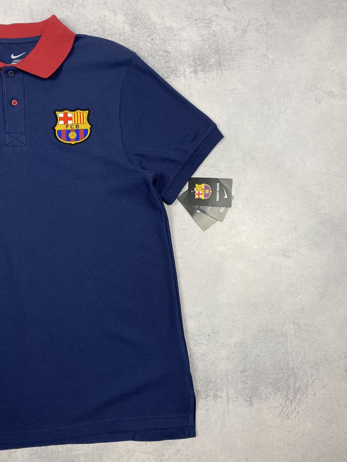 Nike Nike Barcelona Polo Shirt Soccer Jersey Football Size M Size US M / EU 48-50 / 2 - 4 Thumbnail