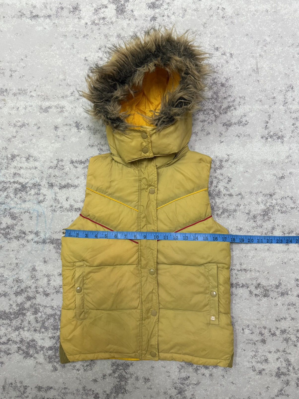 Billabong Billabong Faux Fur Puffer Down Jacket Vests Size XS / US 0-2 / IT 36-38 - 16 Thumbnail