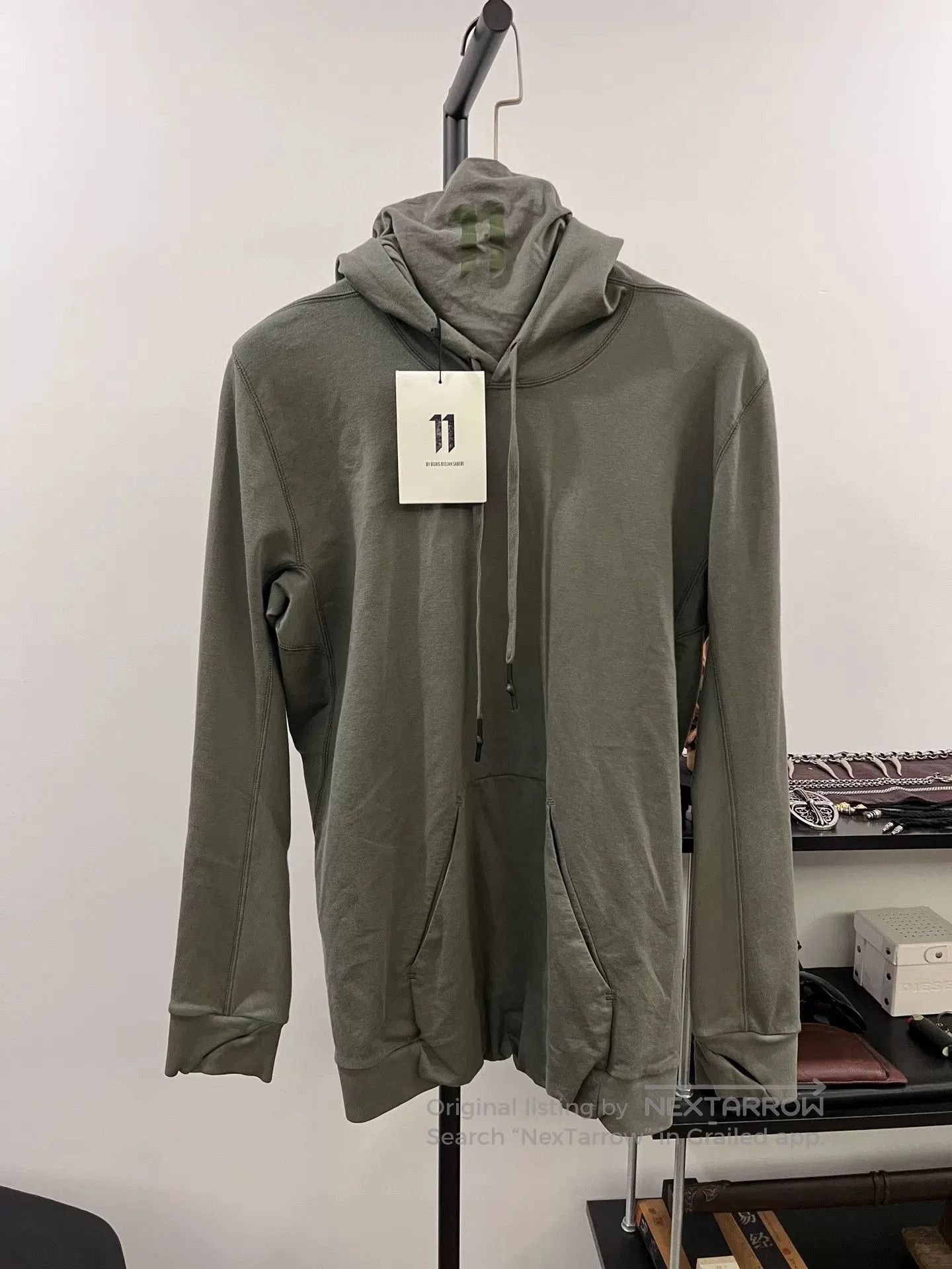 11 By Boris Bidjan Saberi Boris Bidjan Saberi 11by BBS Printed Hoodie. Size US M / EU 48-50 / 2 - 2 Thumbnail