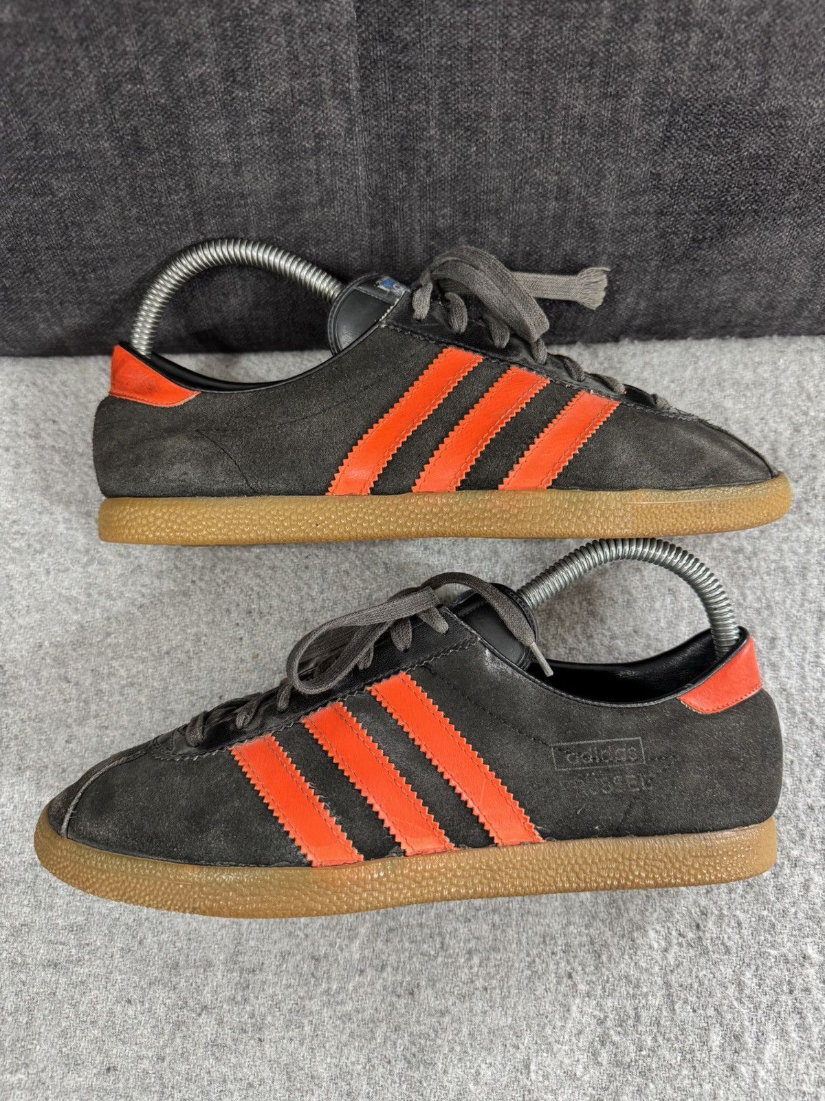 Adidas Adidas Brussel Vintage 1978 70s Rare Black Orange 6,5 39 Size US 9 / IT 39 - 2 Thumbnail