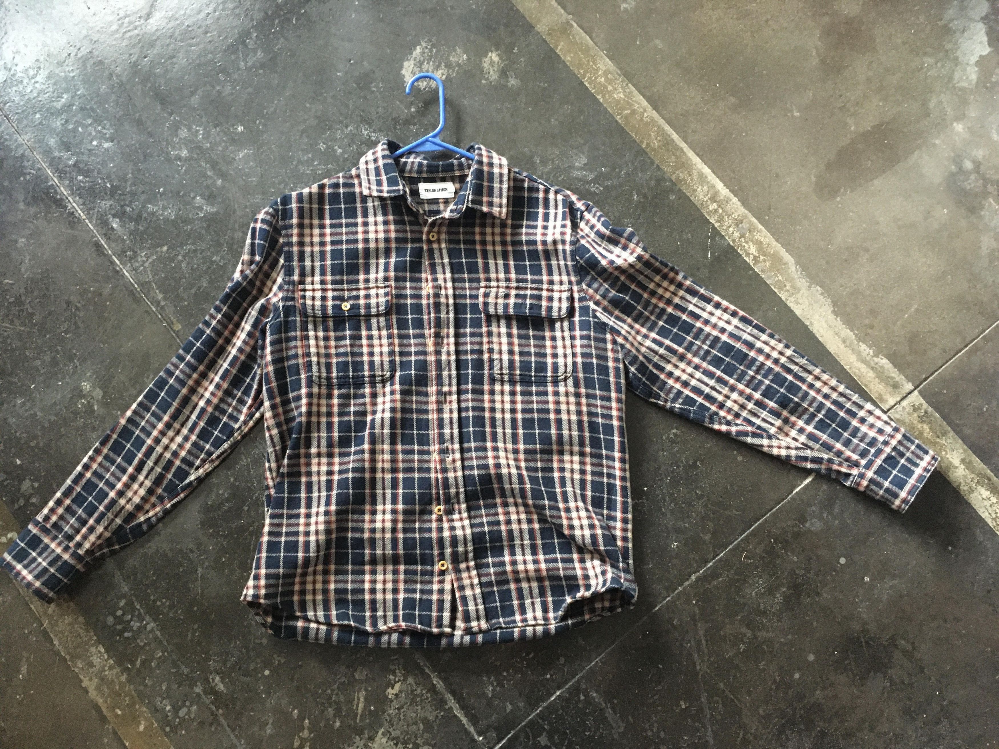 Taylor Stitch Taylor Stitch Ledge Shirt in York Plaid 100% Organic Cotton Size US M / EU 48-50 / 2 - 1 Thumbnail