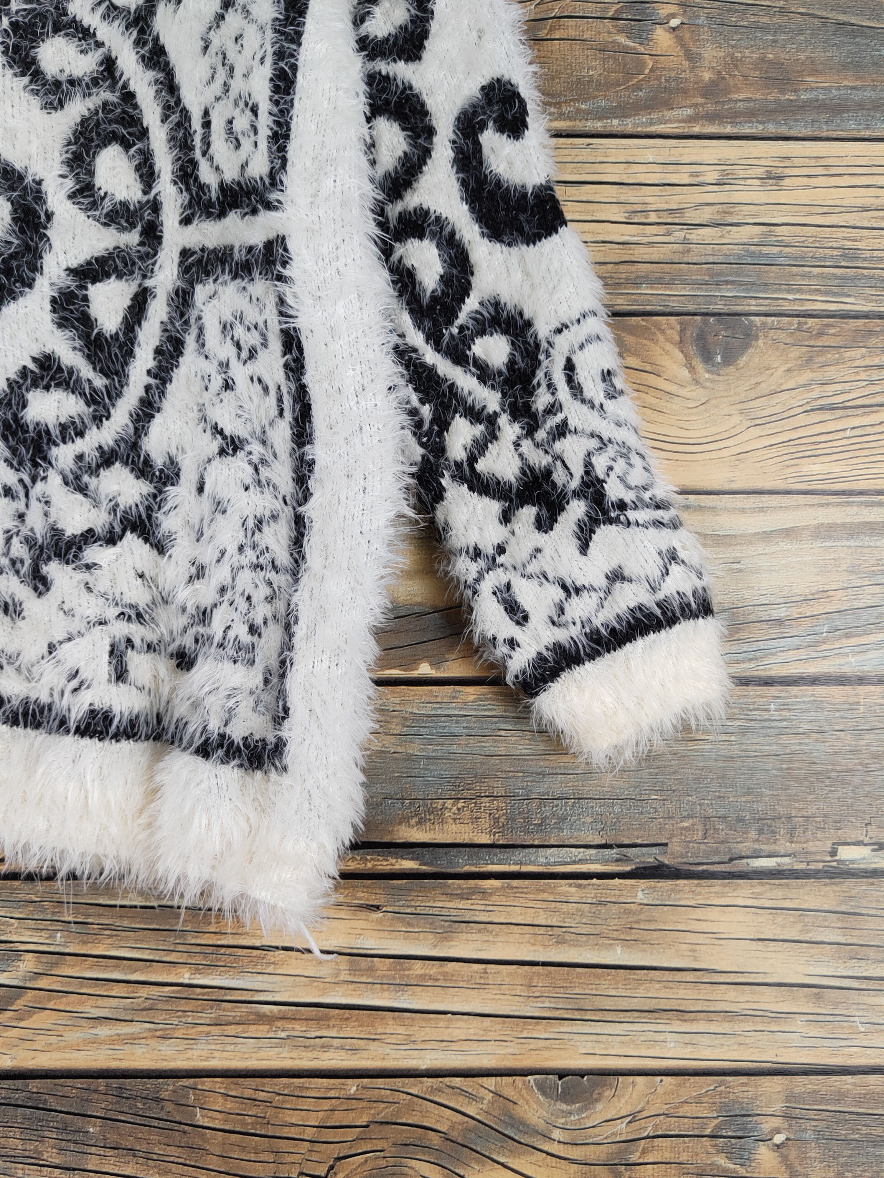 Japanese Brand Japanese Brand Ivory Shag Shaggy Fur Mohair Knitwear #W1947 Size S / US 4 / IT 40 - 6 Thumbnail
