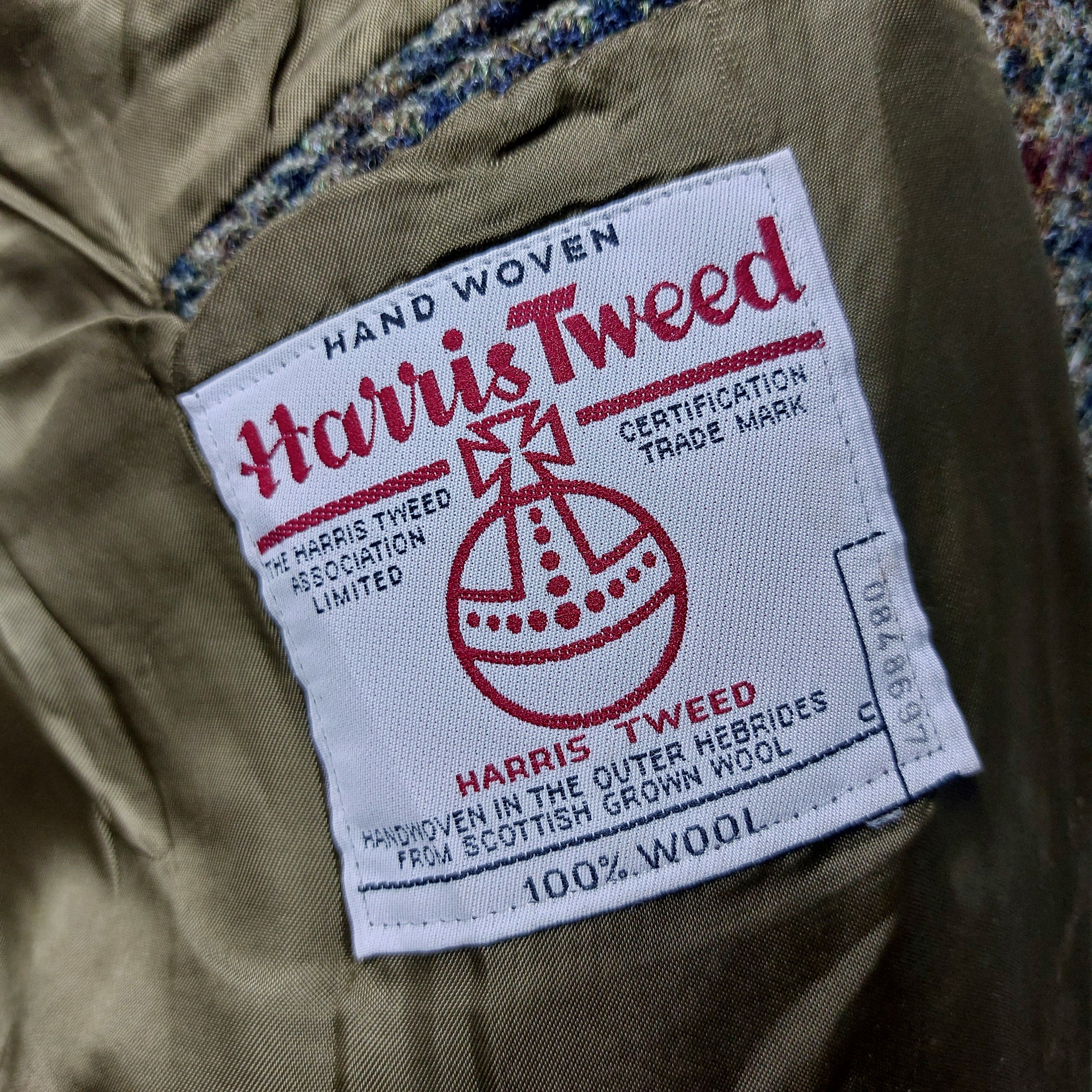 Harris Tweed Harris Tweed Blazer jacket Size US L / EU 52-54 / 3 - 7 Thumbnail