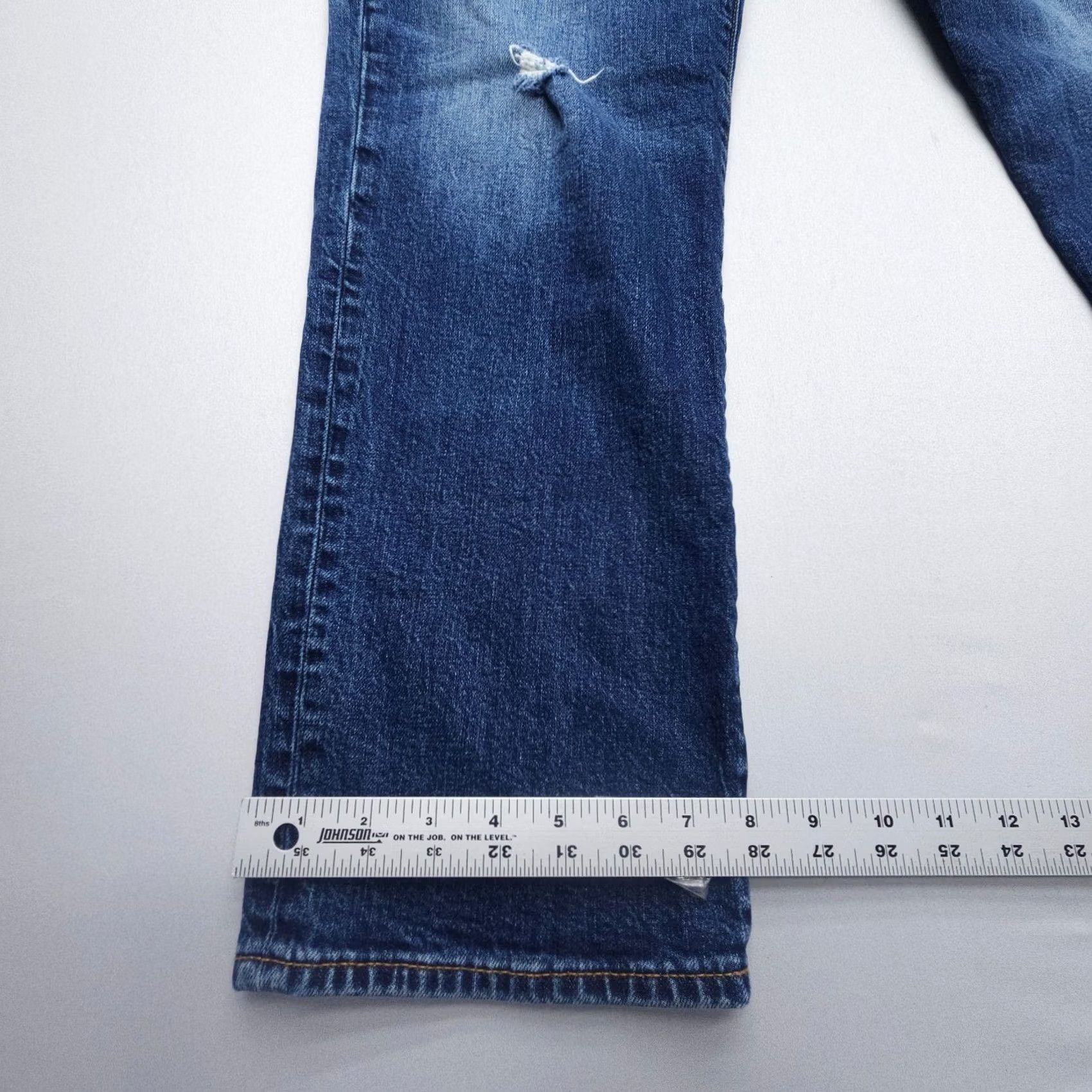 American Eagle Outfitters American Eagle Outfitters Jeans Relaxed Straight Mens 32 x 28 Dark Wash Denim Flex 5-Pocket Pockets Blue Straight Vintage: No Size US 32 / EU 48 - 6 Thumbnail