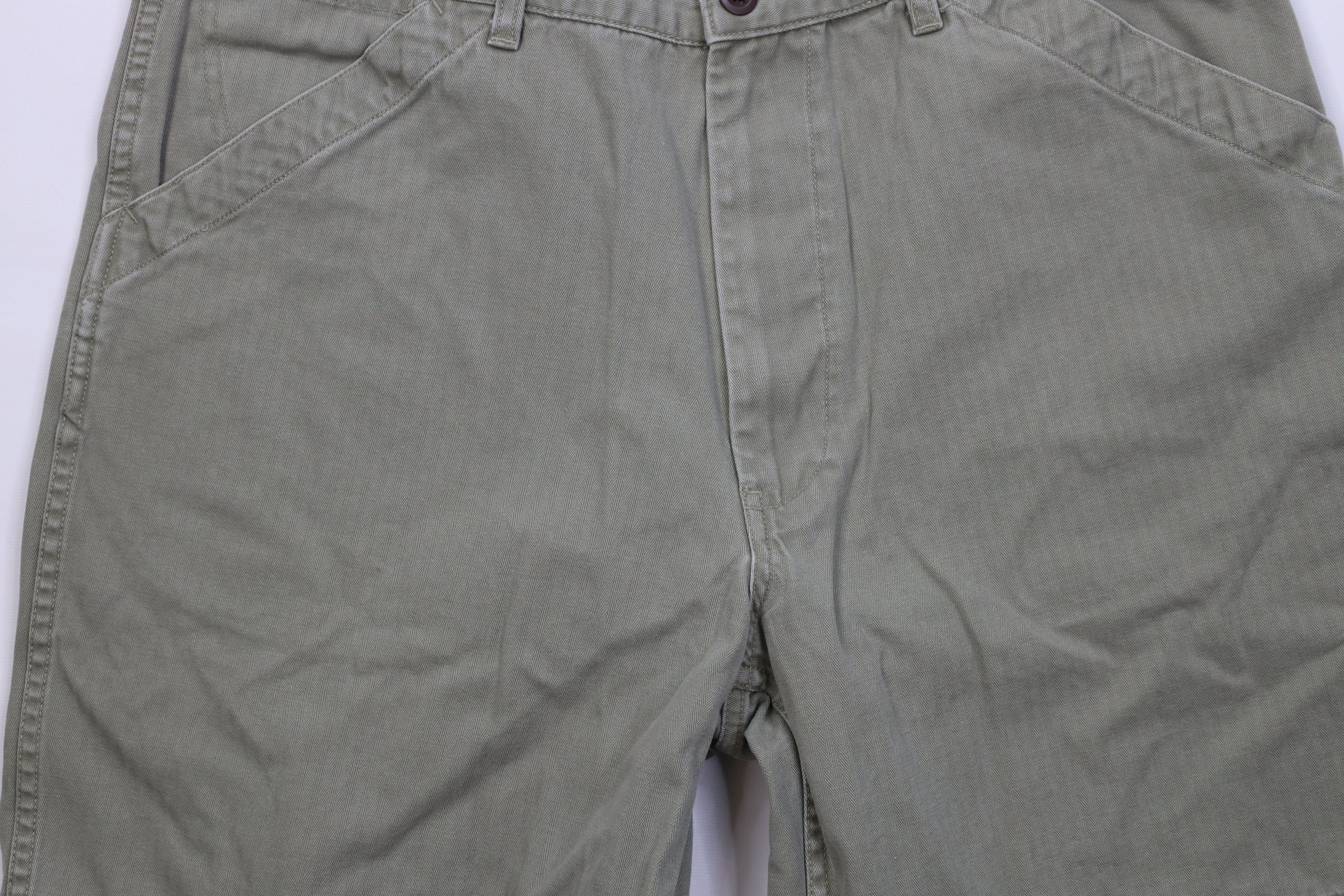 Ralph Lauren Vintage 90s Polo Sport Ralph Lauren HBT Workwear Shorts Size US 36 / EU 52 - 3 Thumbnail