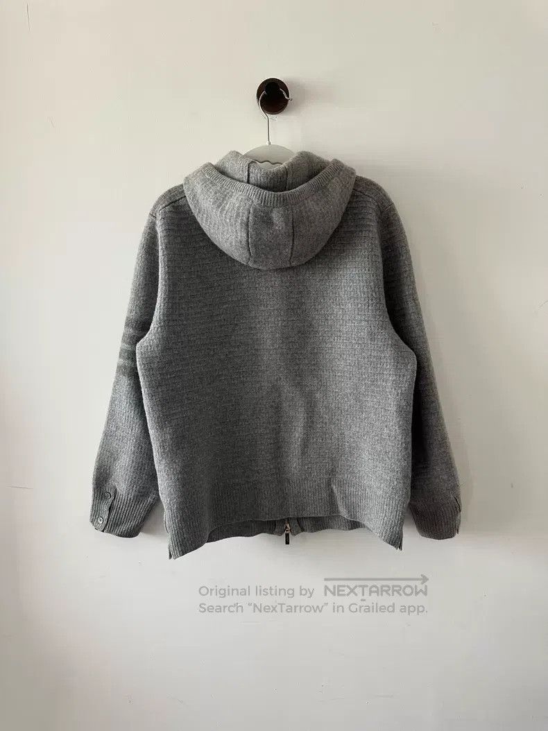 Thom Browne Thom Browne Wool Zip-Up Hoodie Size US L / EU 52-54 / 3 - 2 Thumbnail