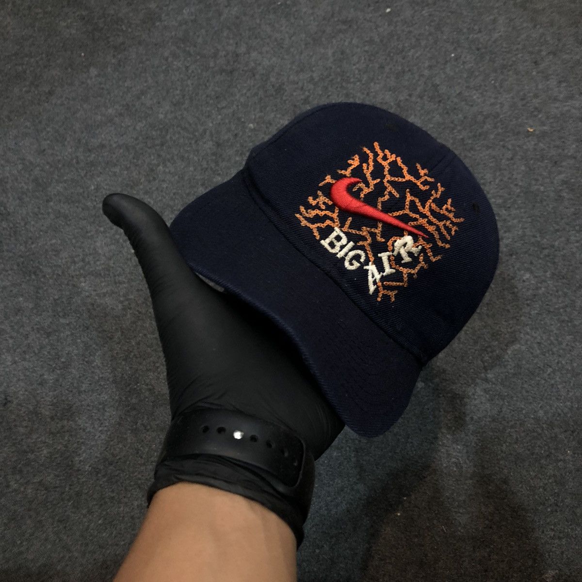 Nike × Vintage vintage nike big air hat Size ONE SIZE - 2 Thumbnail