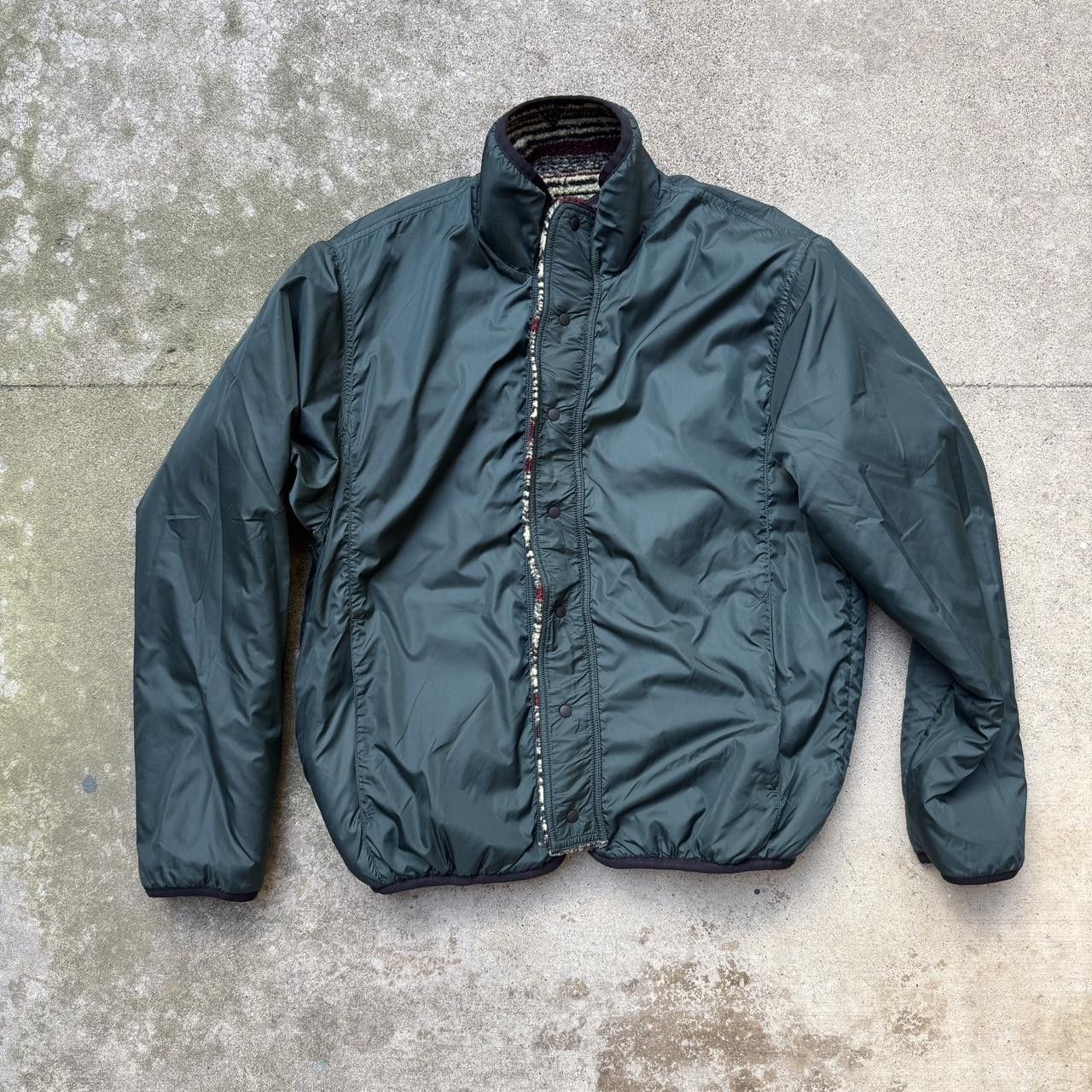 Kapital Kountry Fleece Sherpa Vest sweater jacket Sz M L