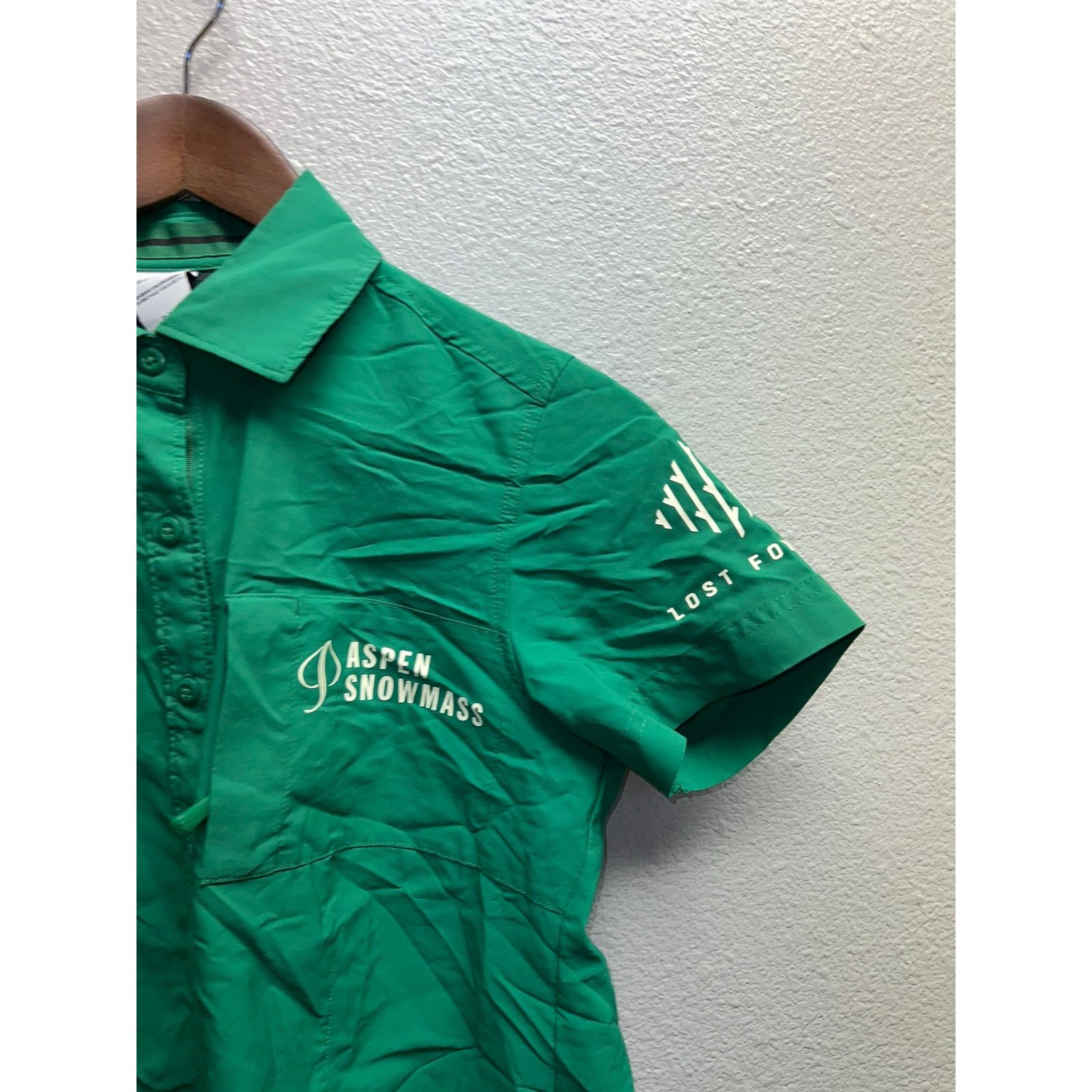 Helly Hansen Womens Helly Hansen Top Aspen Snowmass Green Shirt Small Size S / US 4 / IT 40 - 3 Thumbnail