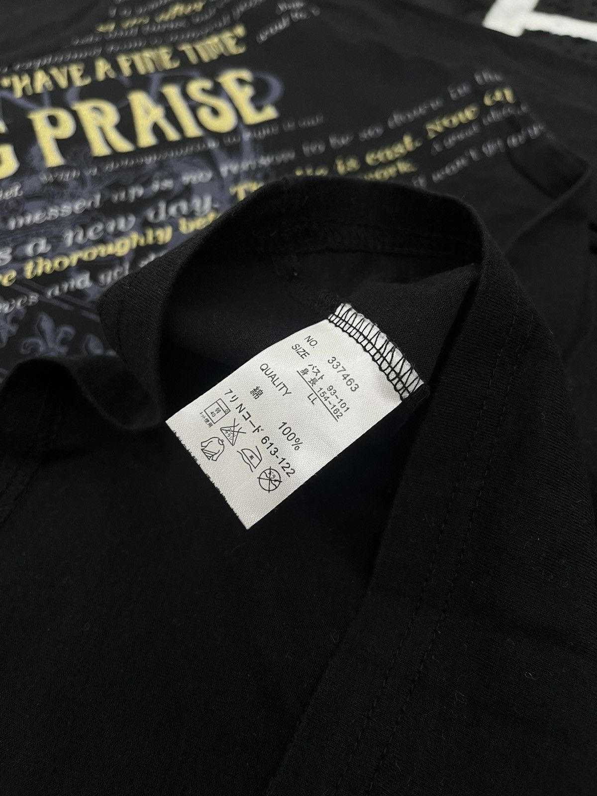 Dazzle Japan Archival Graphic Long Sleeve Top Y2K Grunge