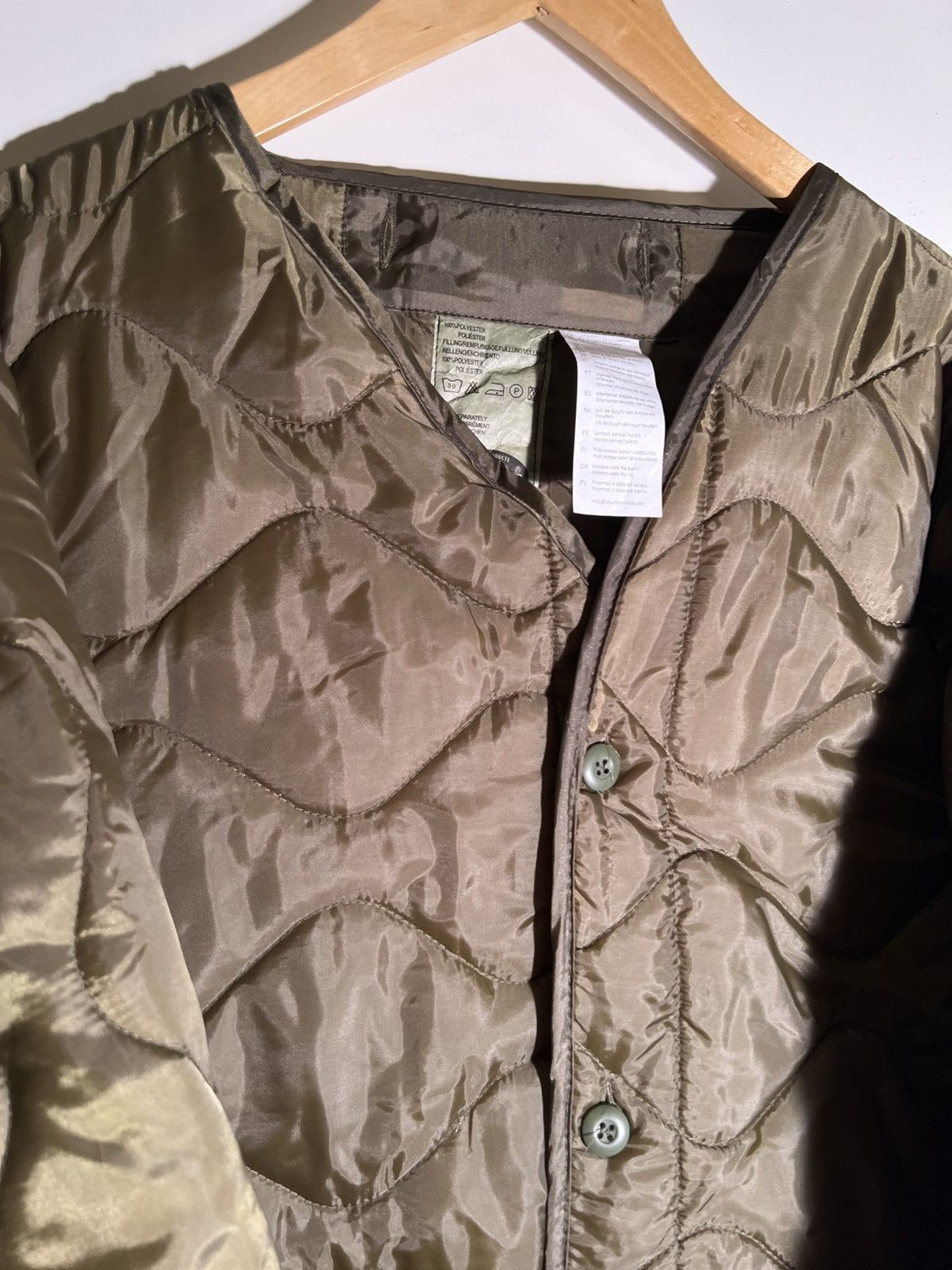 Vintage Y2K 2000’s VTG Vintage Mil-Tec Military Retro Liner Jacket Size US L / EU 52-54 / 3 - 3 Thumbnail