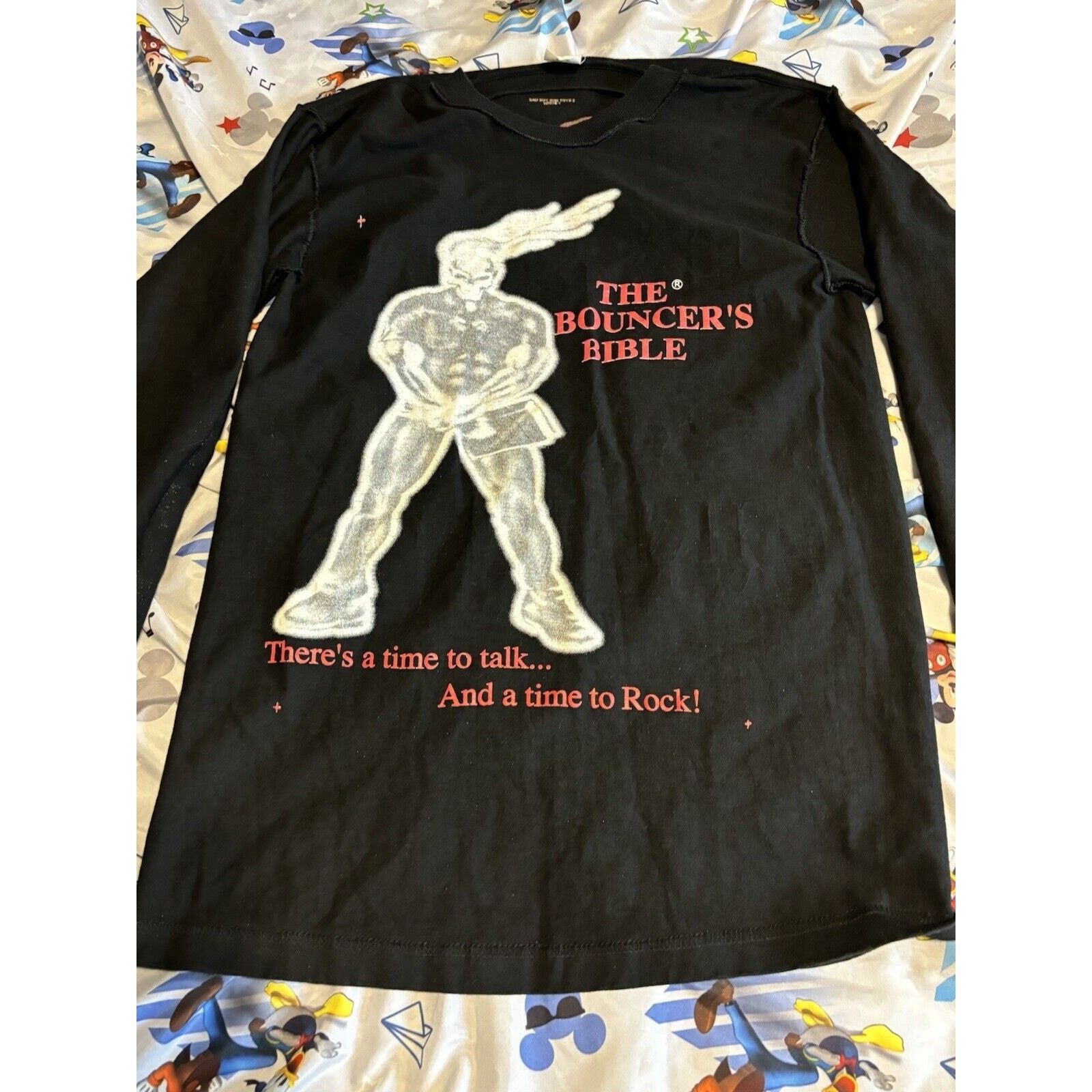 Other Vintage bad boys bikeblack long sleeve shirt test print rare Size US XL / EU 56 / 4 - 9 Thumbnail