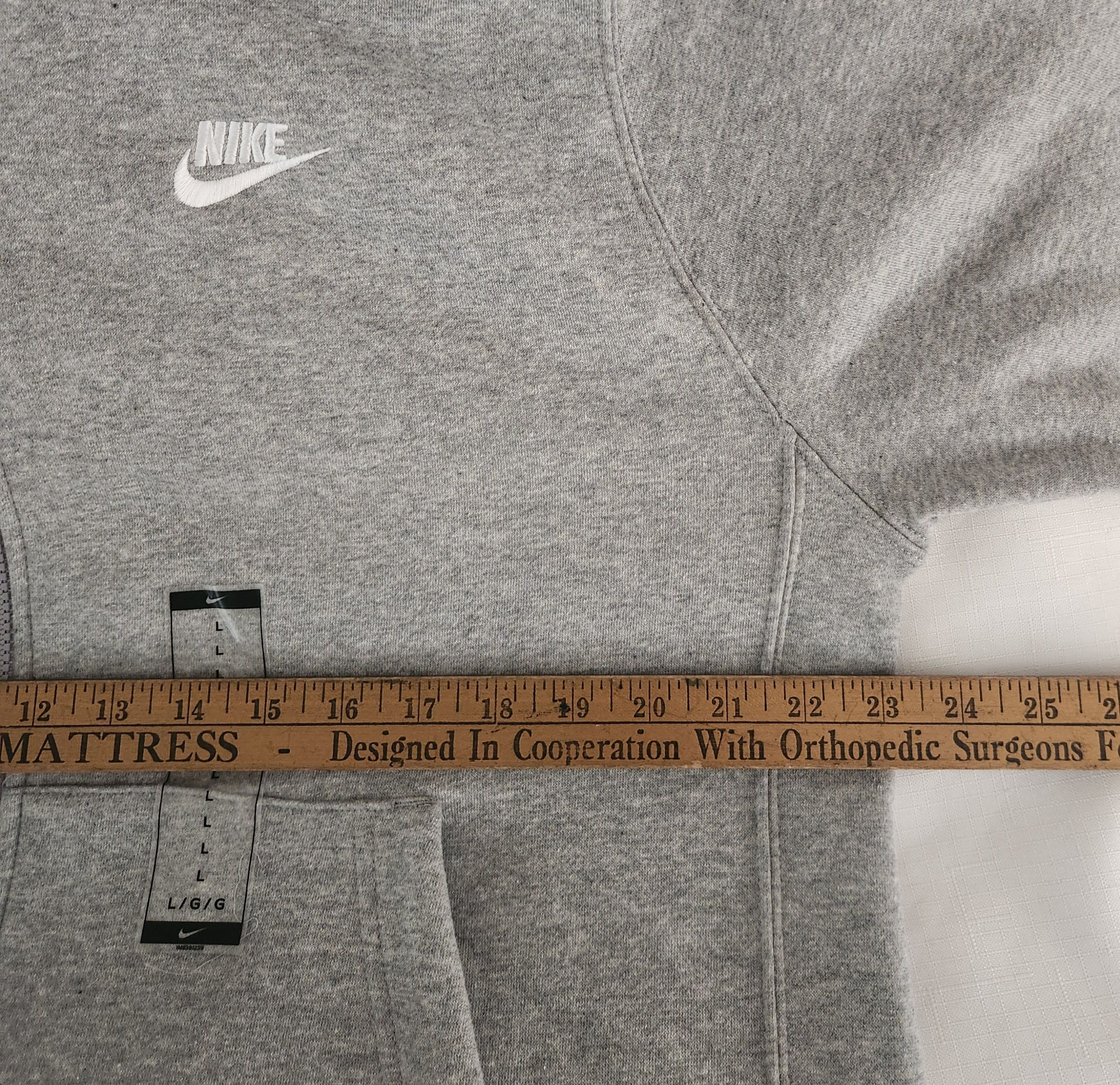Nike Nike Fleece Full Zip Hoodie Sportswear Sweatshirt Large Size US L / EU 52-54 / 3 - 7 Thumbnail