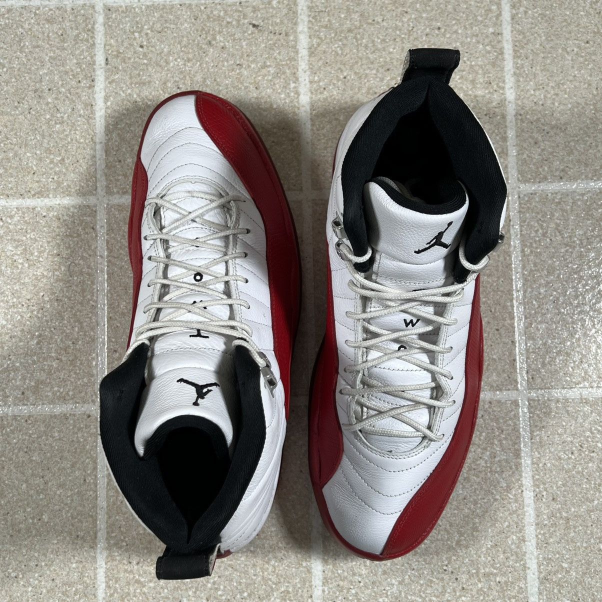 Jordan Brand Nike Air Jordan 12 Retro 2023 Mid Cherry Size 12 CT8013-116 Size US 12 / EU 45 - 6 Thumbnail