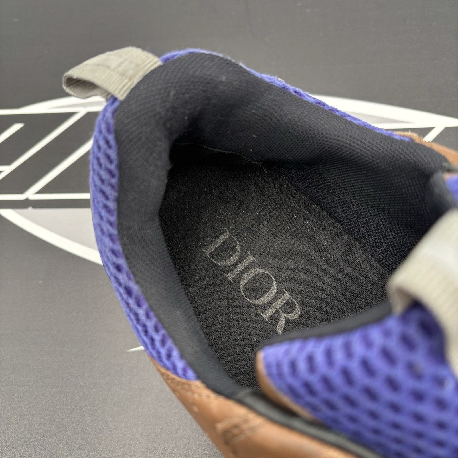 Dior Dior B22 Sneaker ' Coffee/Violet ' | GOOD CONDITION! Size US 12 / EU 45 - 7 Thumbnail