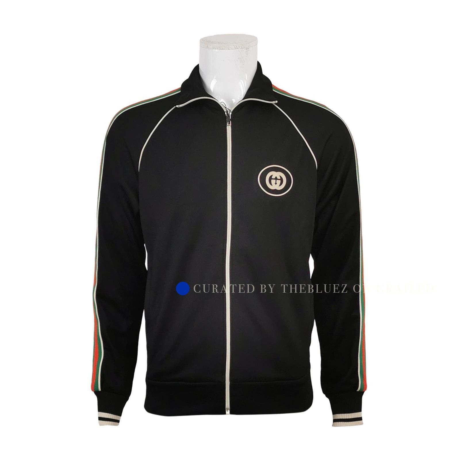 Gucci Striped Track Jacket in Black Size US S / EU 44-46 / 1 - 1 Thumbnail