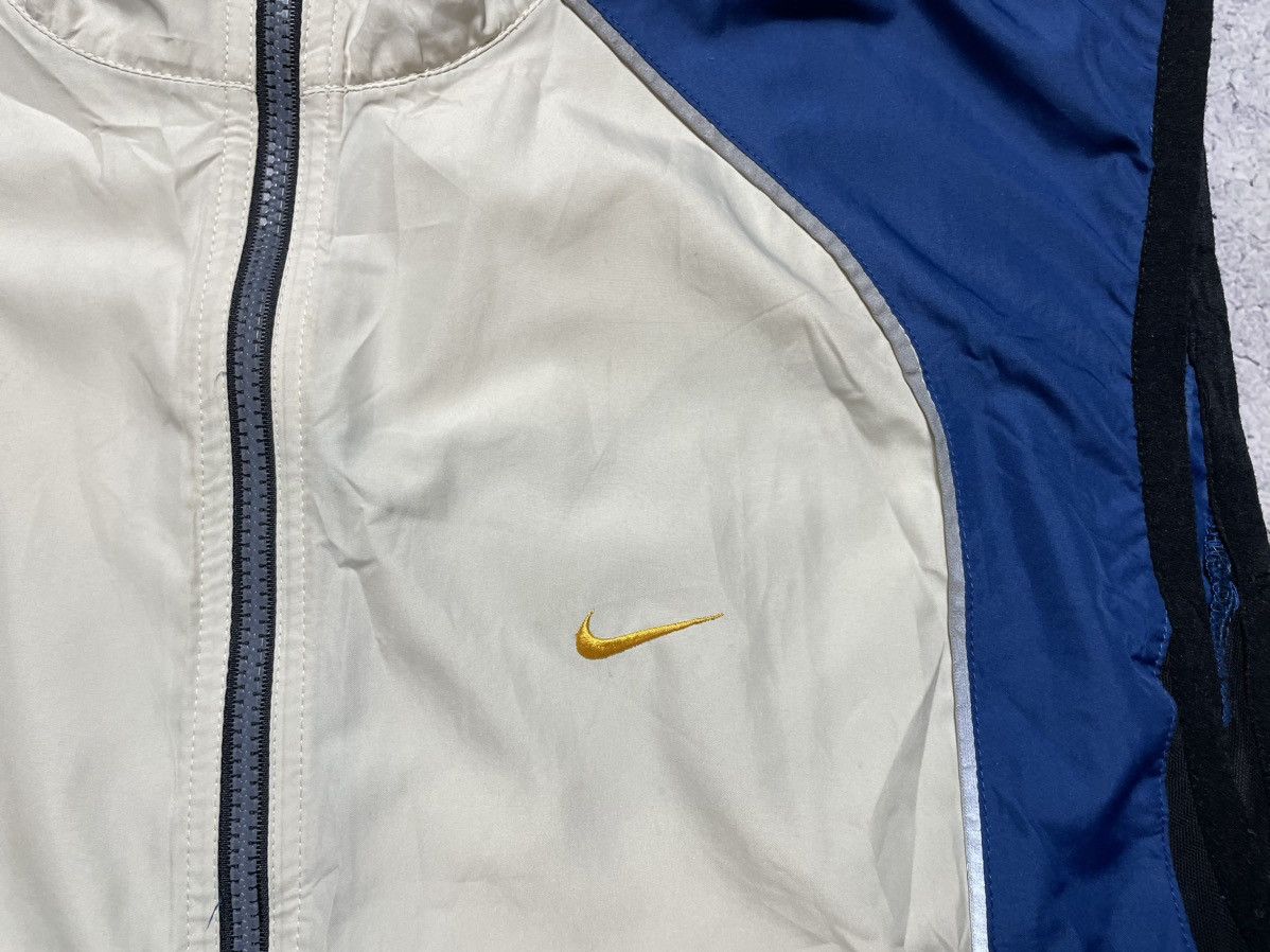 Nike × Vintage Vintage 90's Nylon Nike Drill Swoosh Vest Y2K Size US XL / EU 56 / 4 - 6 Thumbnail