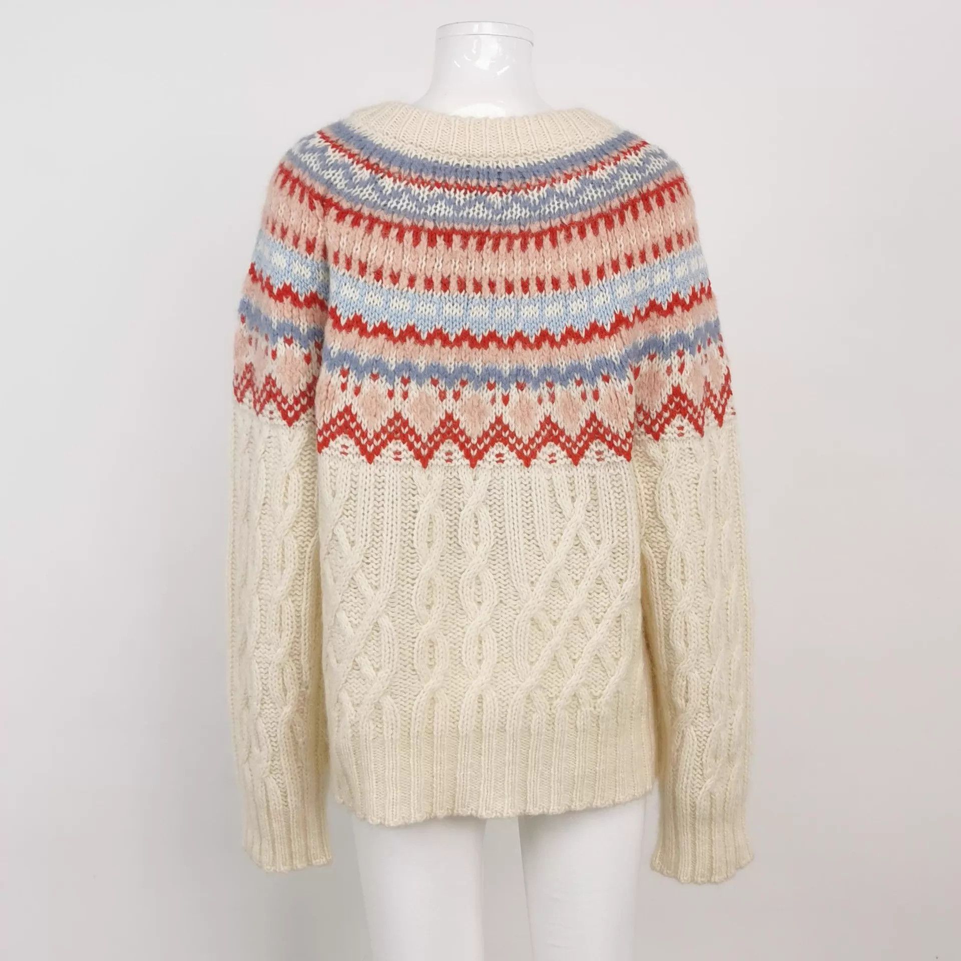 Moncler Moncler Women's Long Sleeve Sweater Size L / US 10 / IT 46 - 2 Thumbnail