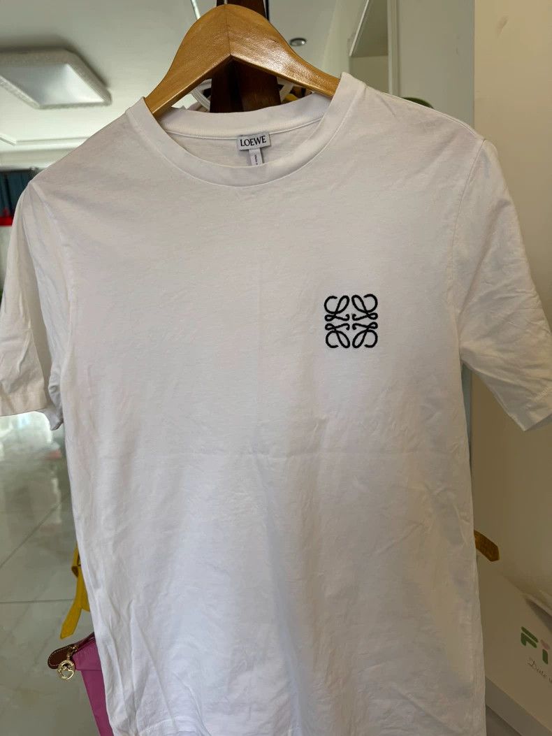 Loewe LOEWE White classic T-shirt Size XS / US 0-2 / IT 36-38 - 1 Thumbnail