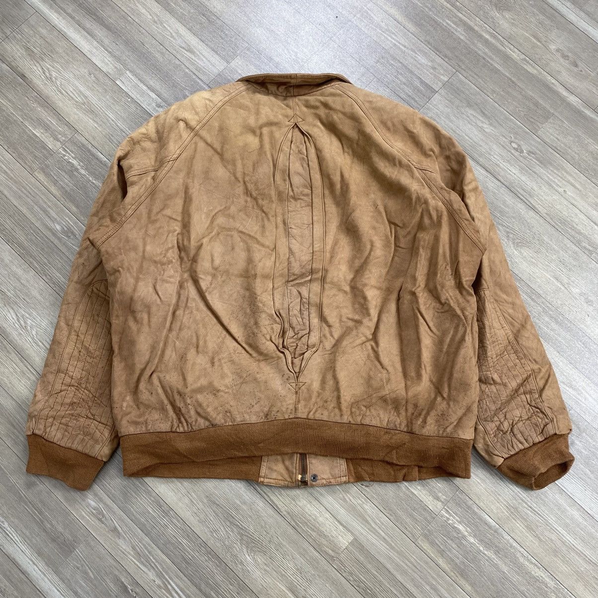 Marlboro 1990s Vintage Marlboro Adventure Suede Leather Jacket Size US M / EU 48-50 / 2 - 14 Thumbnail