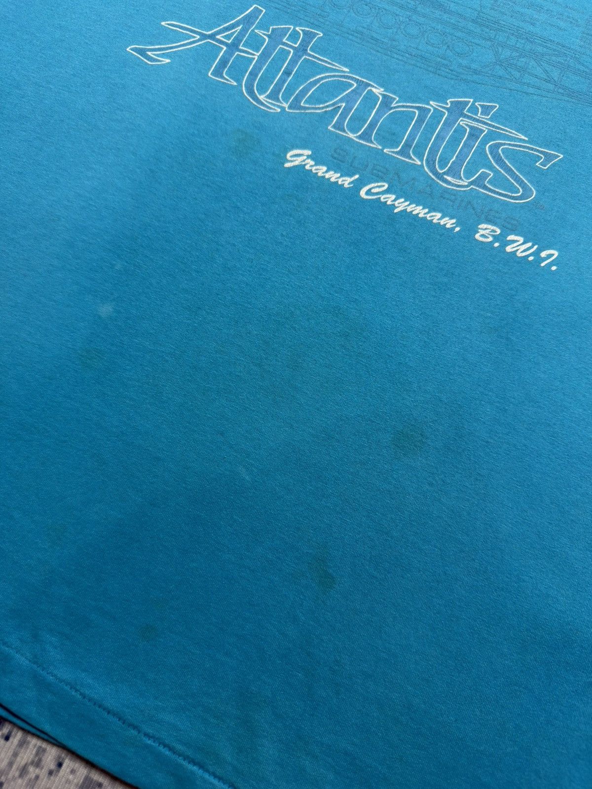 Vintage VINTAGE ATLANTIS SUBMARINES TEE , SHIRT Size US M / EU 48-50 / 2 - 7 Thumbnail