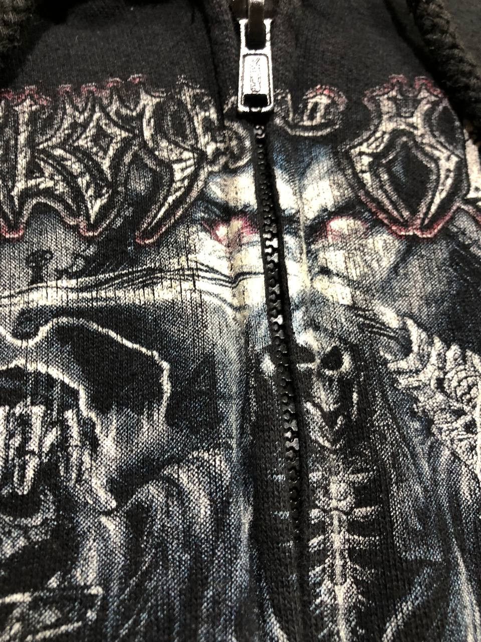 Vintage Wild Hoodie Spirit Graphic Print Motorcycle Black Sweatshirt Size US M / EU 48-50 / 2 - 9 Thumbnail