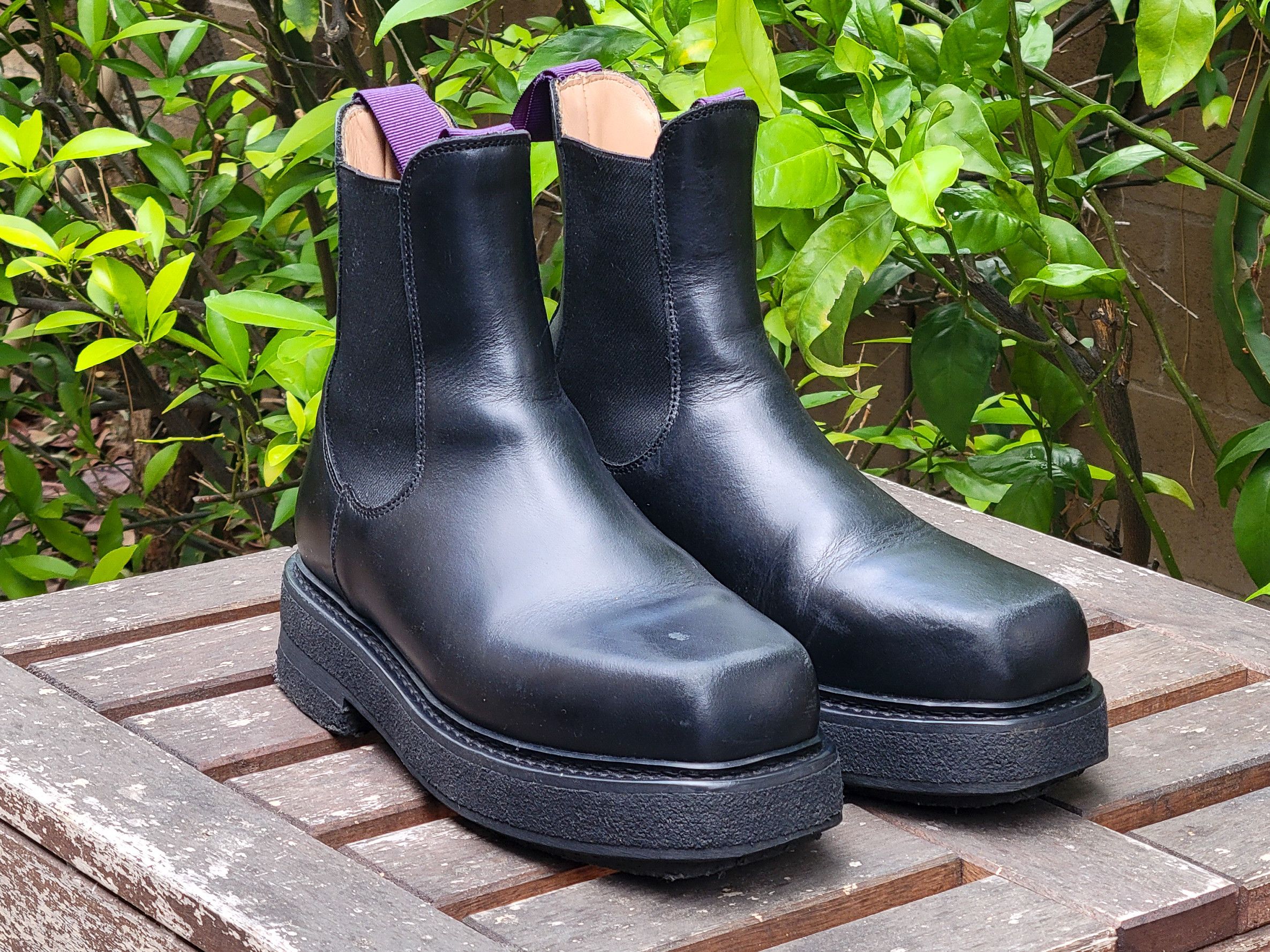 Eytys Ortega Black Leather Chelsea Boots Size US 7 / EU 40 - 2 Thumbnail