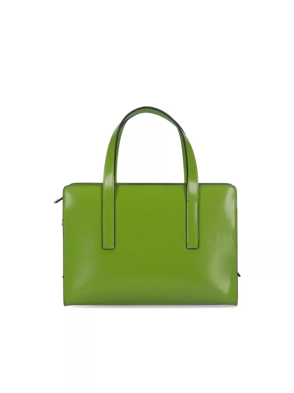 Prada PRADA Re-Edition $3500 Green Brushed-Leather Mini Bag New Size ONE SIZE - 3 Thumbnail