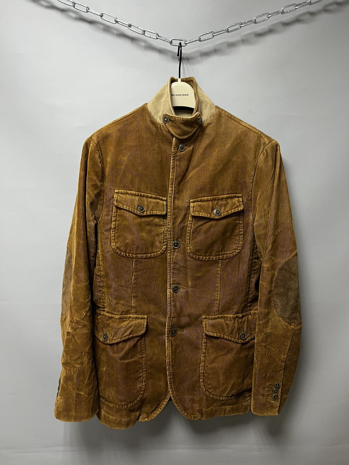 Polo Ralph Lauren Polo Ralph Lauren Corduroy Country Jacket Blazer Vintage Size US S / EU 44-46 / 1 - 2 Thumbnail