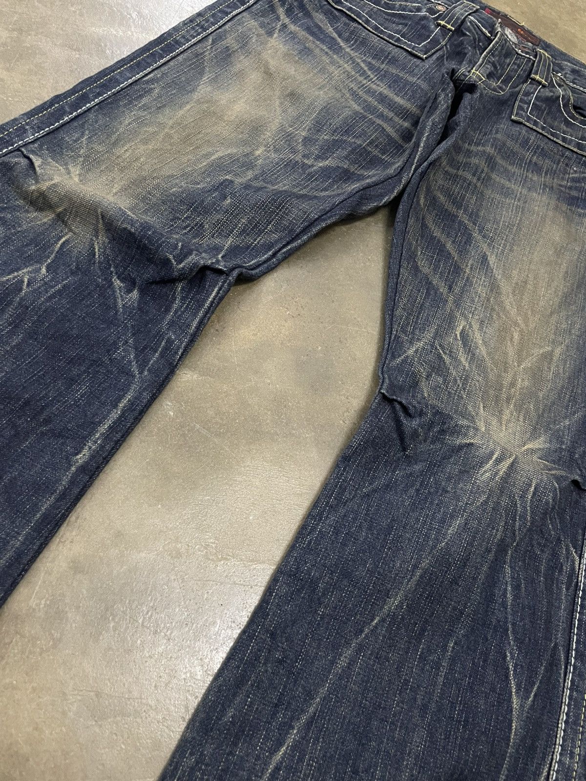 If Six Was Nine Et Boite Japanese Blueway Muddy Nippon Flare Lightning Size US 28 / EU 44 - 7 Thumbnail